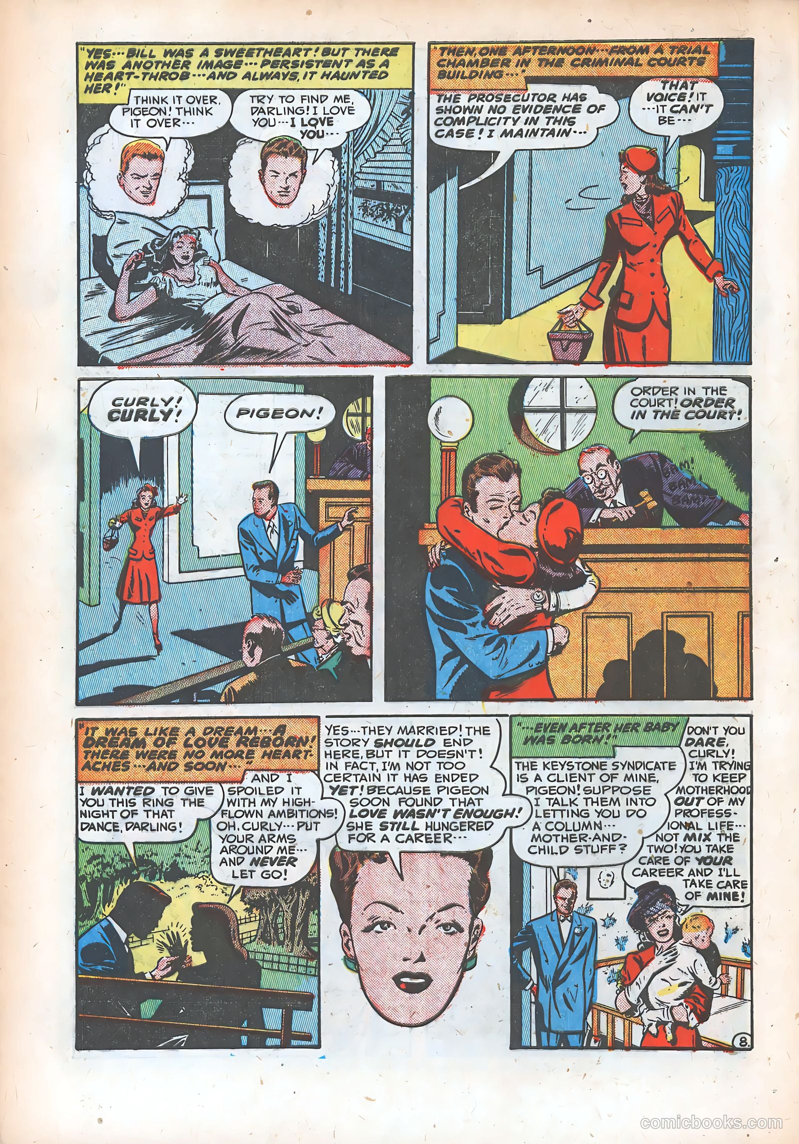 Romantic Adventures #1 (1949) — page 40 of 52