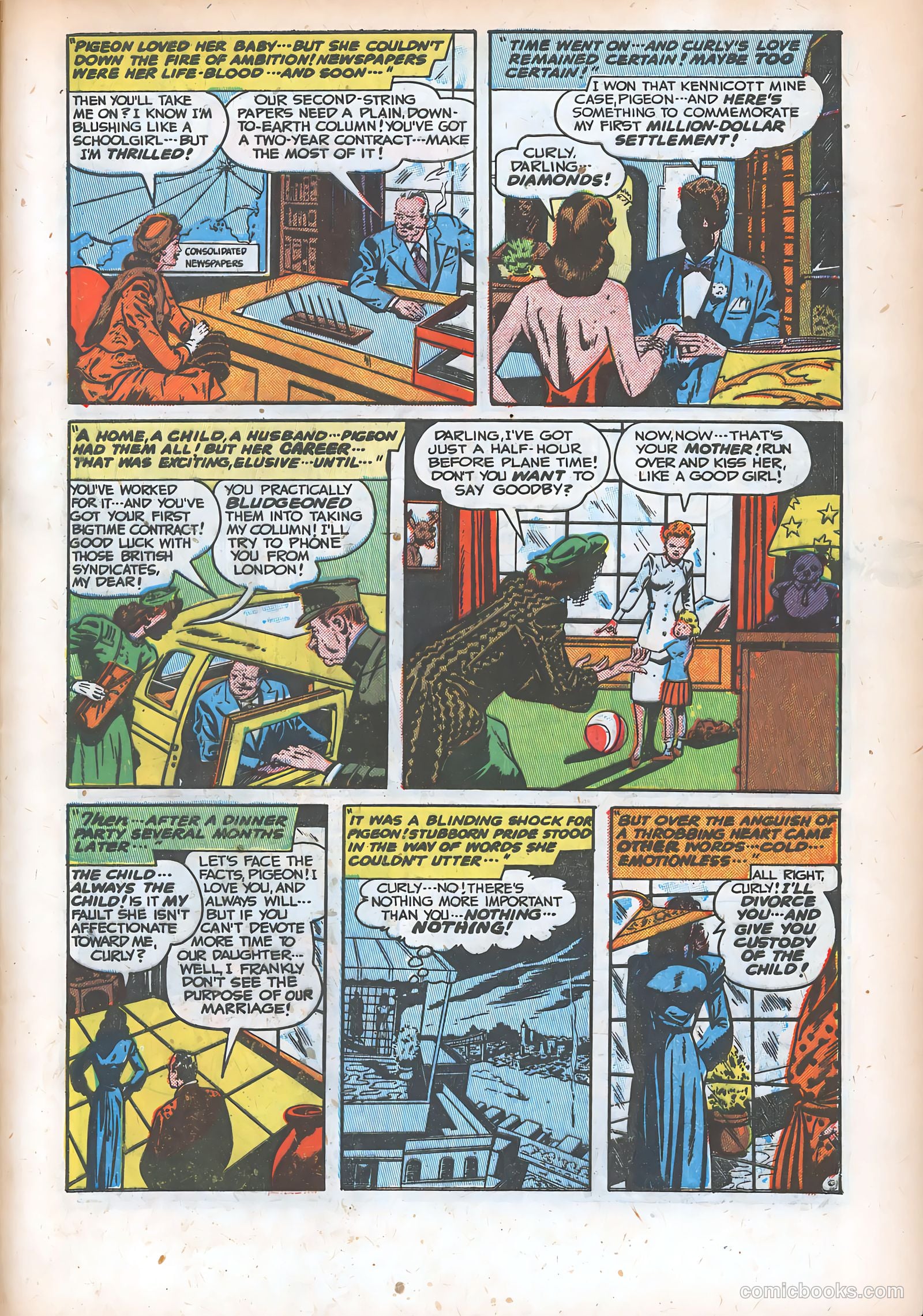 Romantic Adventures #1 (1949) — page 41 of 52