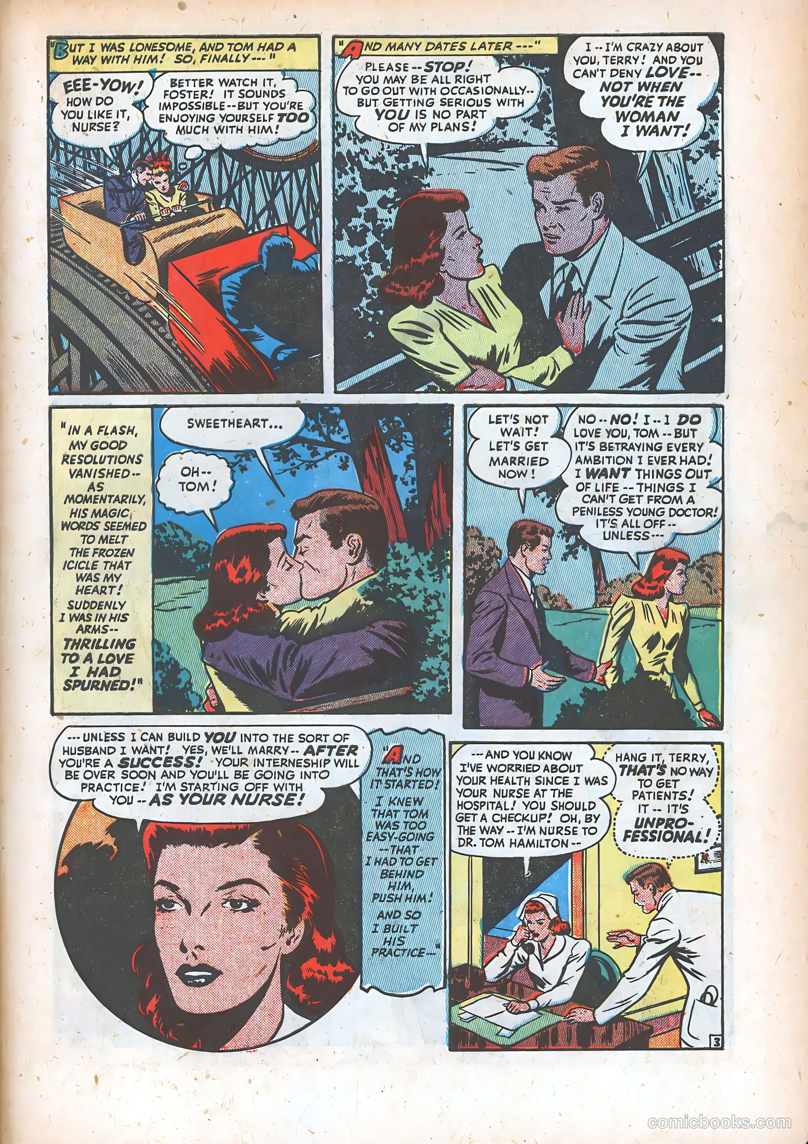 Romantic Adventures #1 (1949) — page 45 of 52
