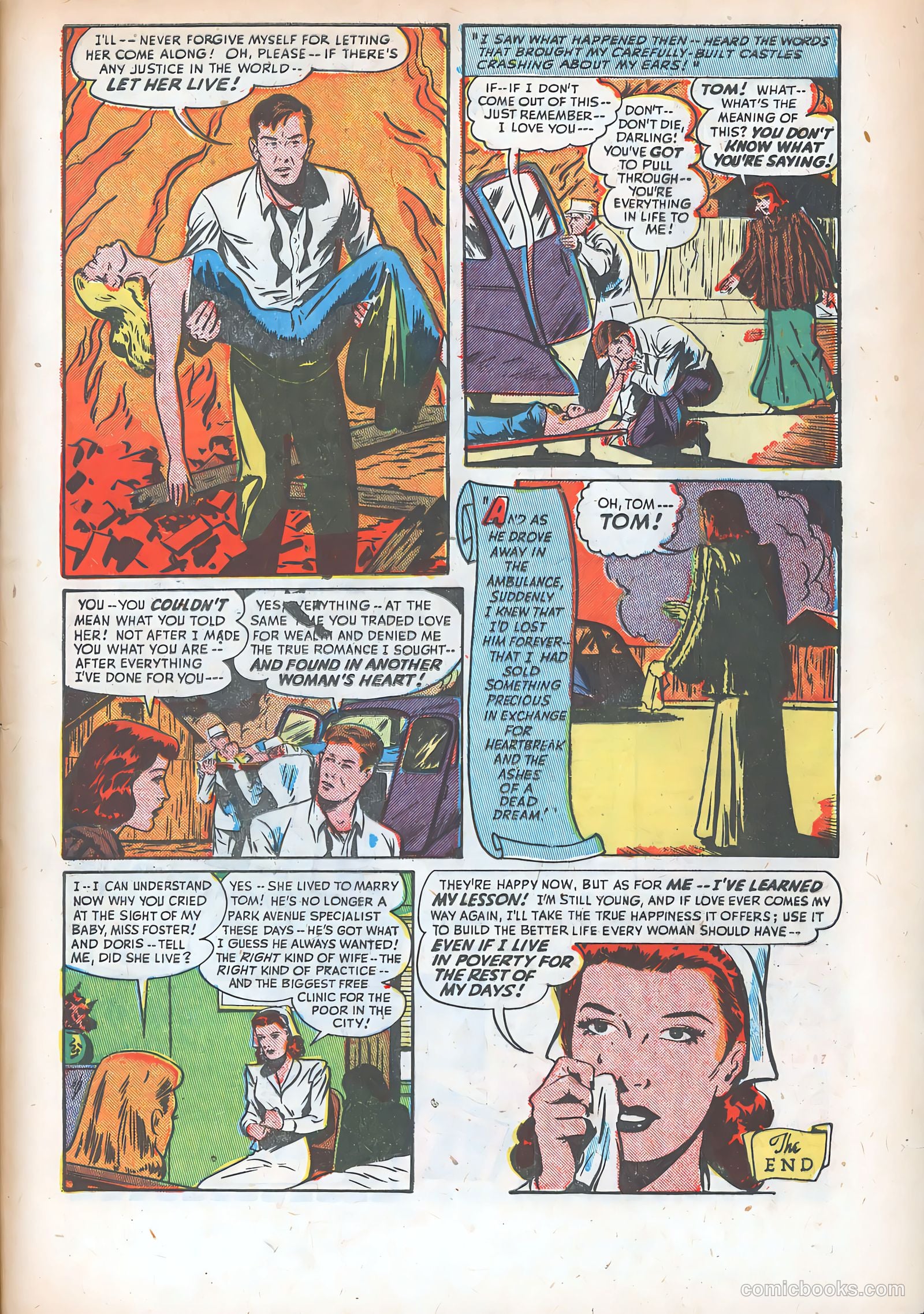 Romantic Adventures #1 (1949) — page 49 of 52