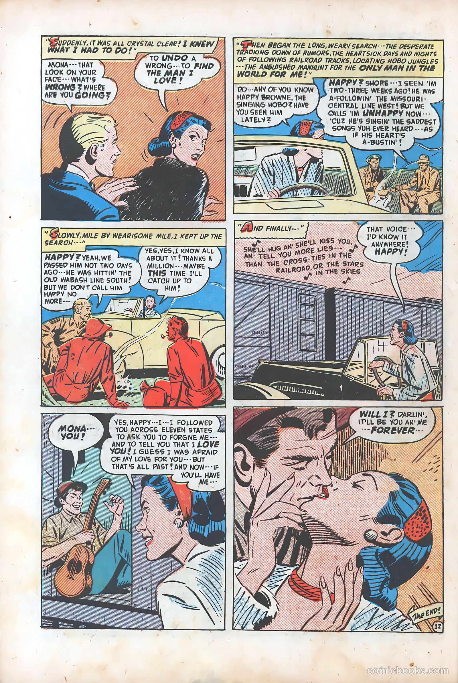 Romantic Adventures #10 (1950) — page 14 of 52