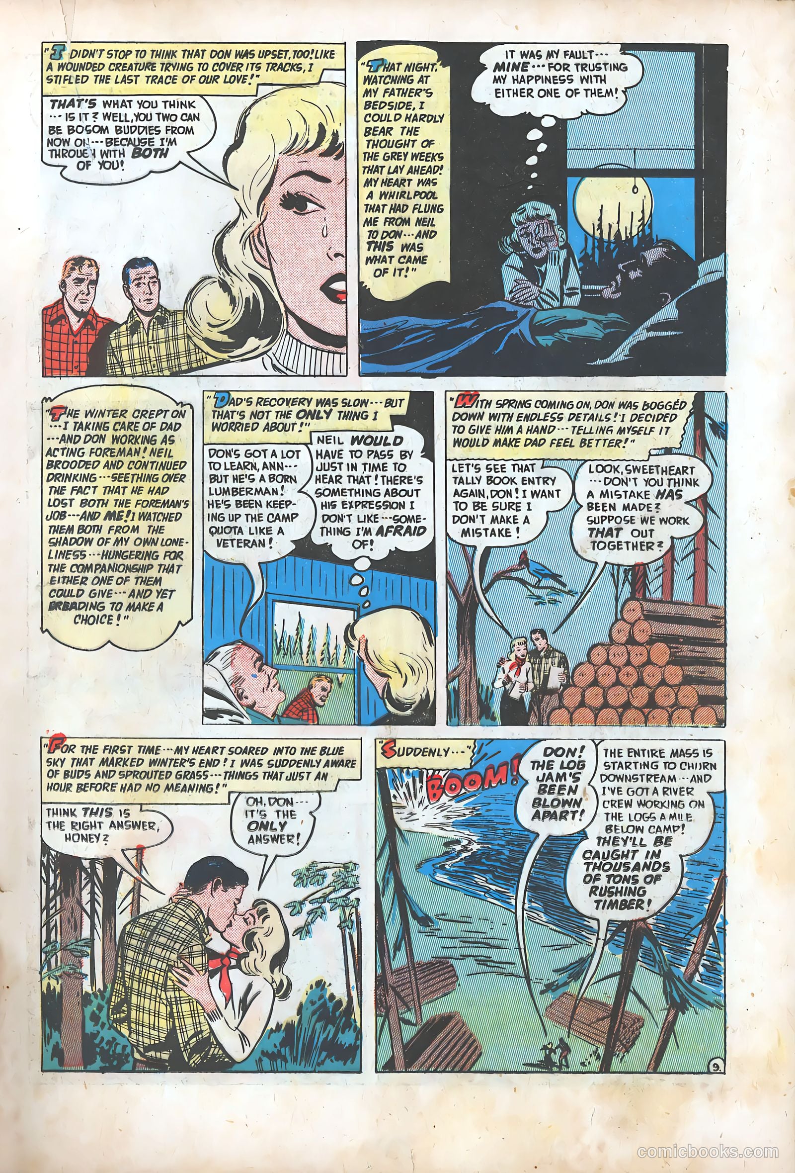 Romantic Adventures #10 (1950) — page 25 of 52