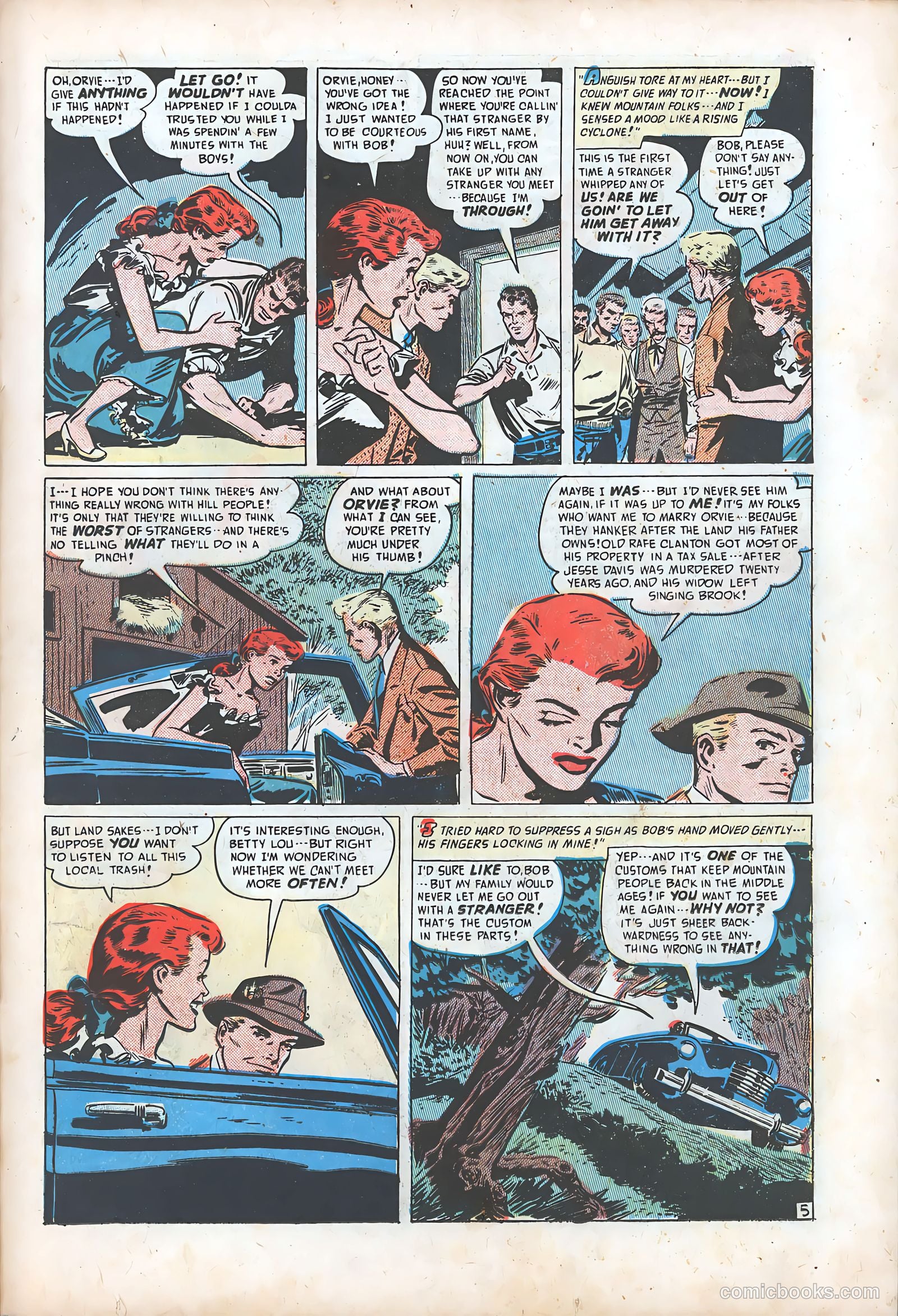 Romantic Adventures #10 (1950) — page 33 of 52