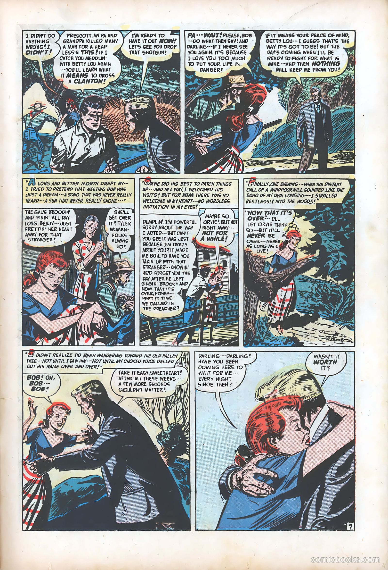 Romantic Adventures #10 (1950) — page 35 of 52