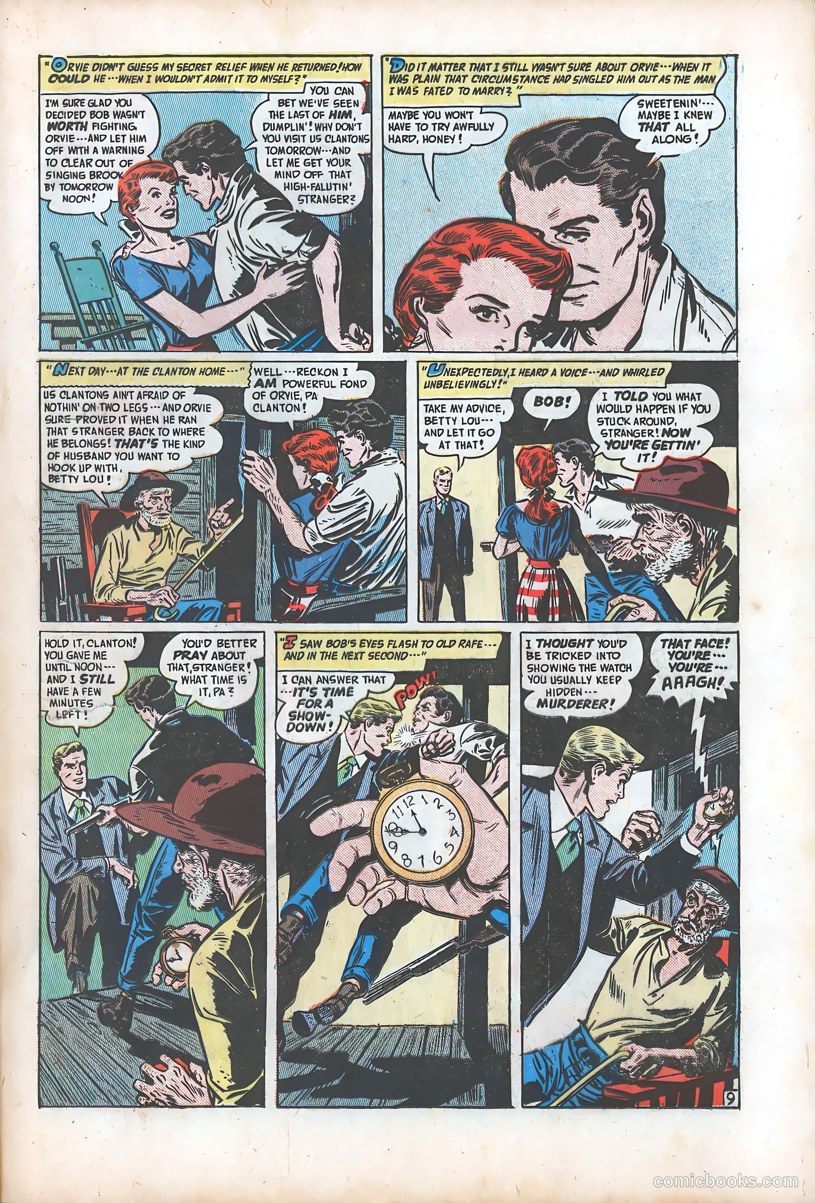 Romantic Adventures #10 (1950) — page 37 of 52