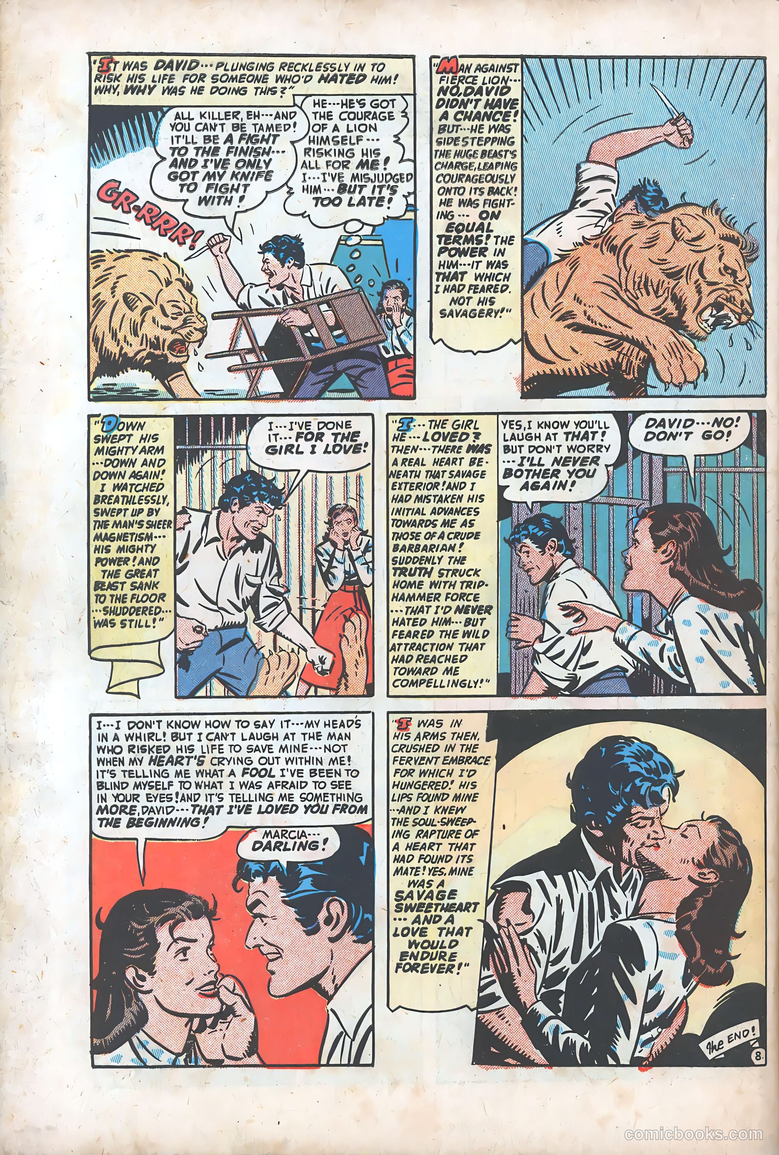 Romantic Adventures #10 (1950) — page 50 of 52