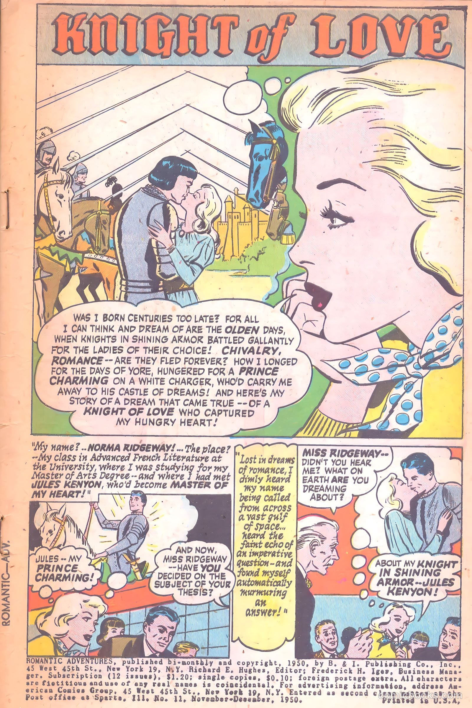 Romantic Adventures #11 (1950) — page 3 of 52