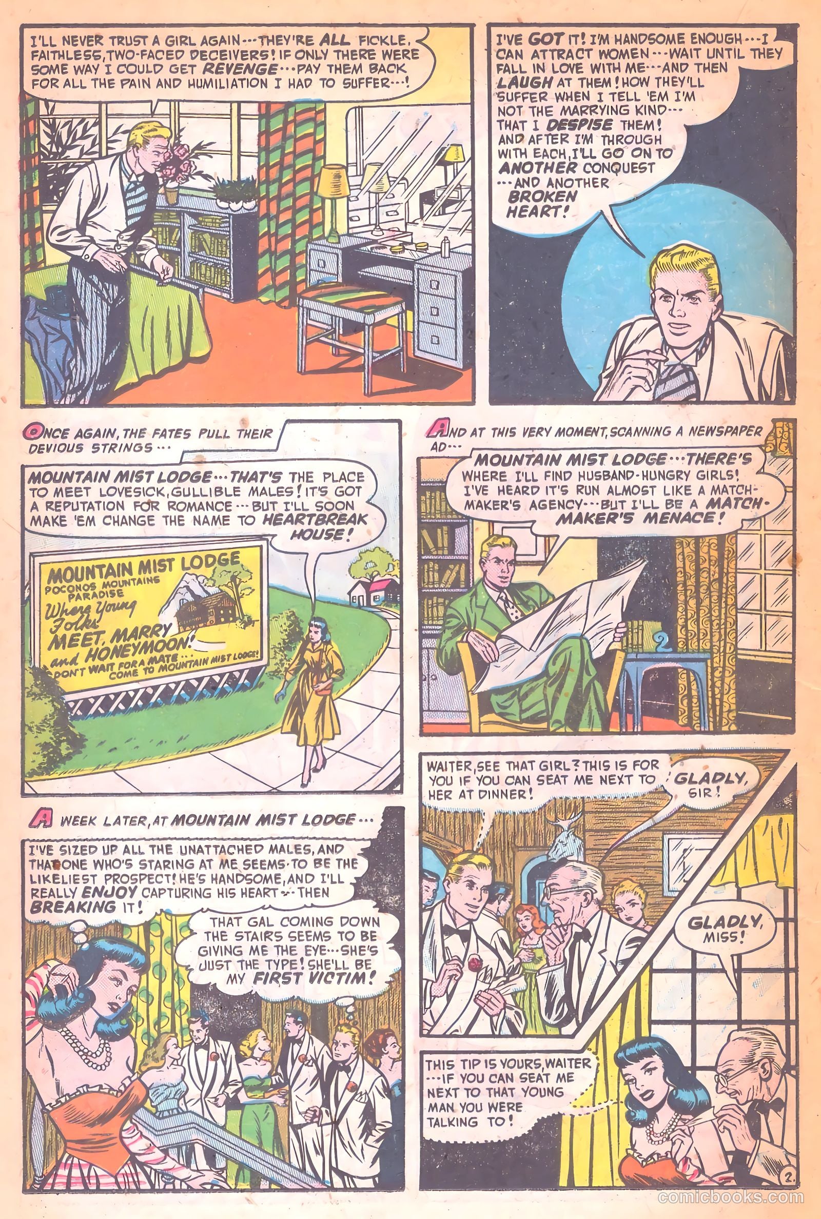 Romantic Adventures #11 (1950) — page 20 of 52