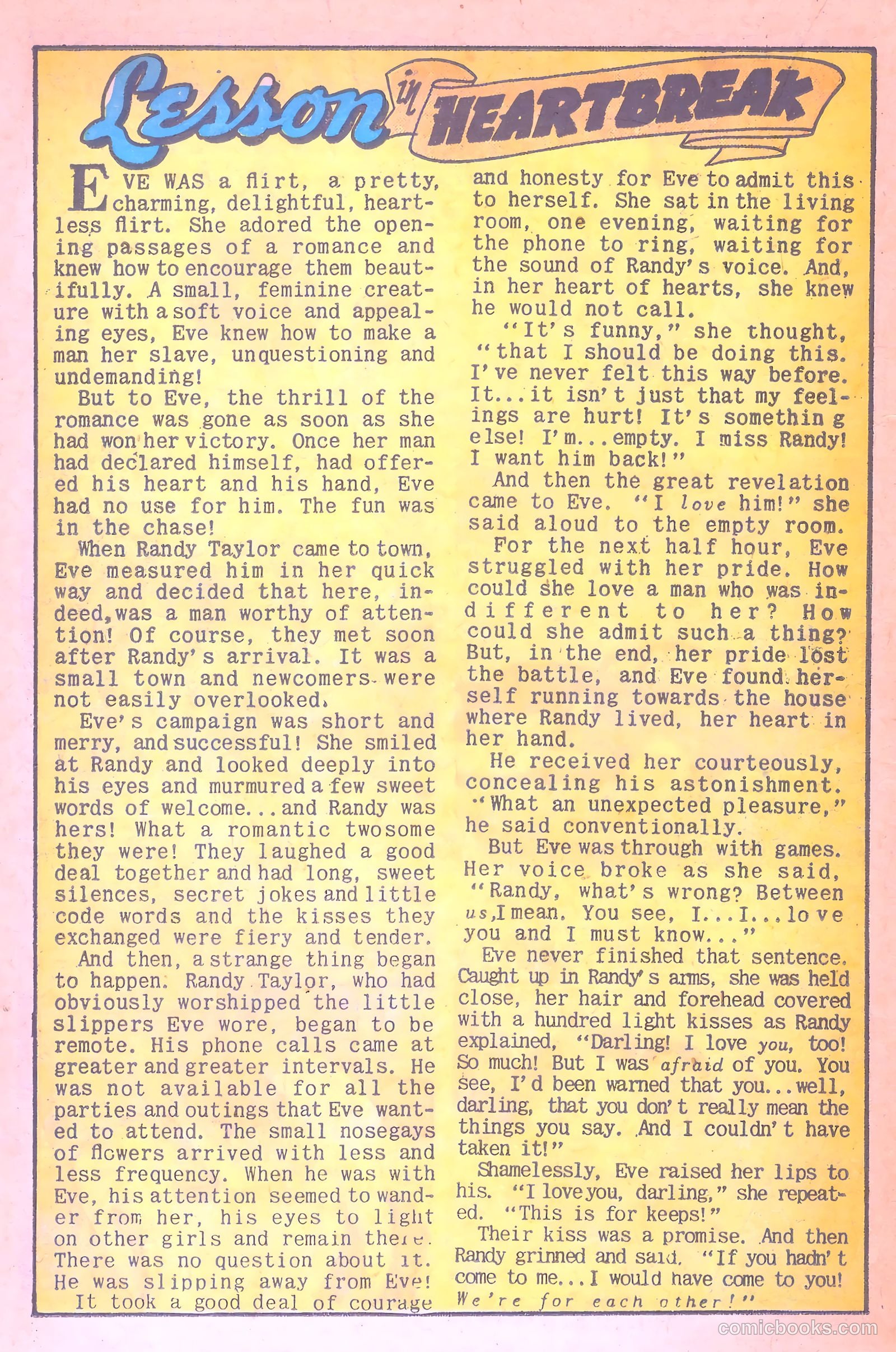 Romantic Adventures #11 (1950) — page 24 of 52
