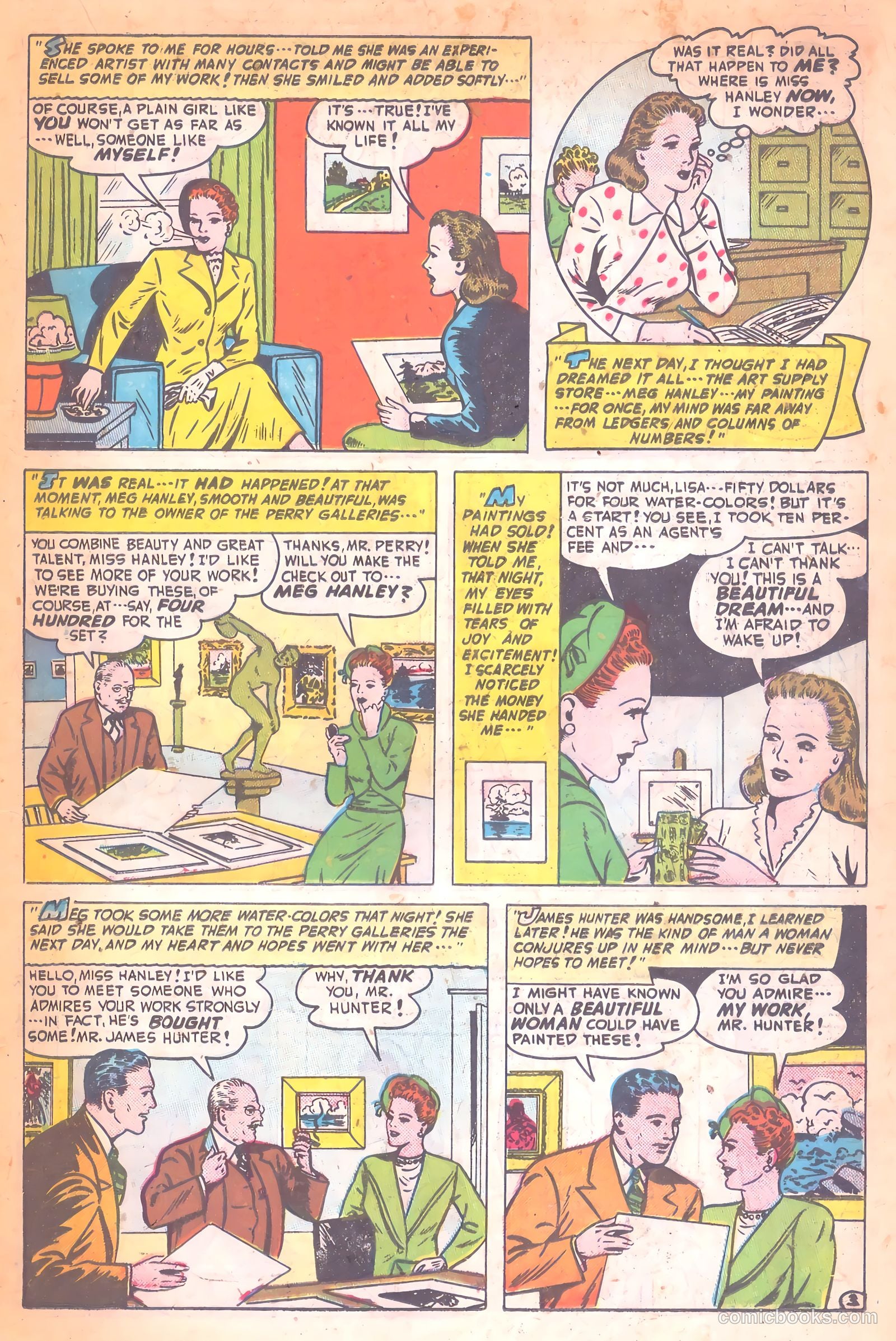 Romantic Adventures #11 (1950) — page 27 of 52