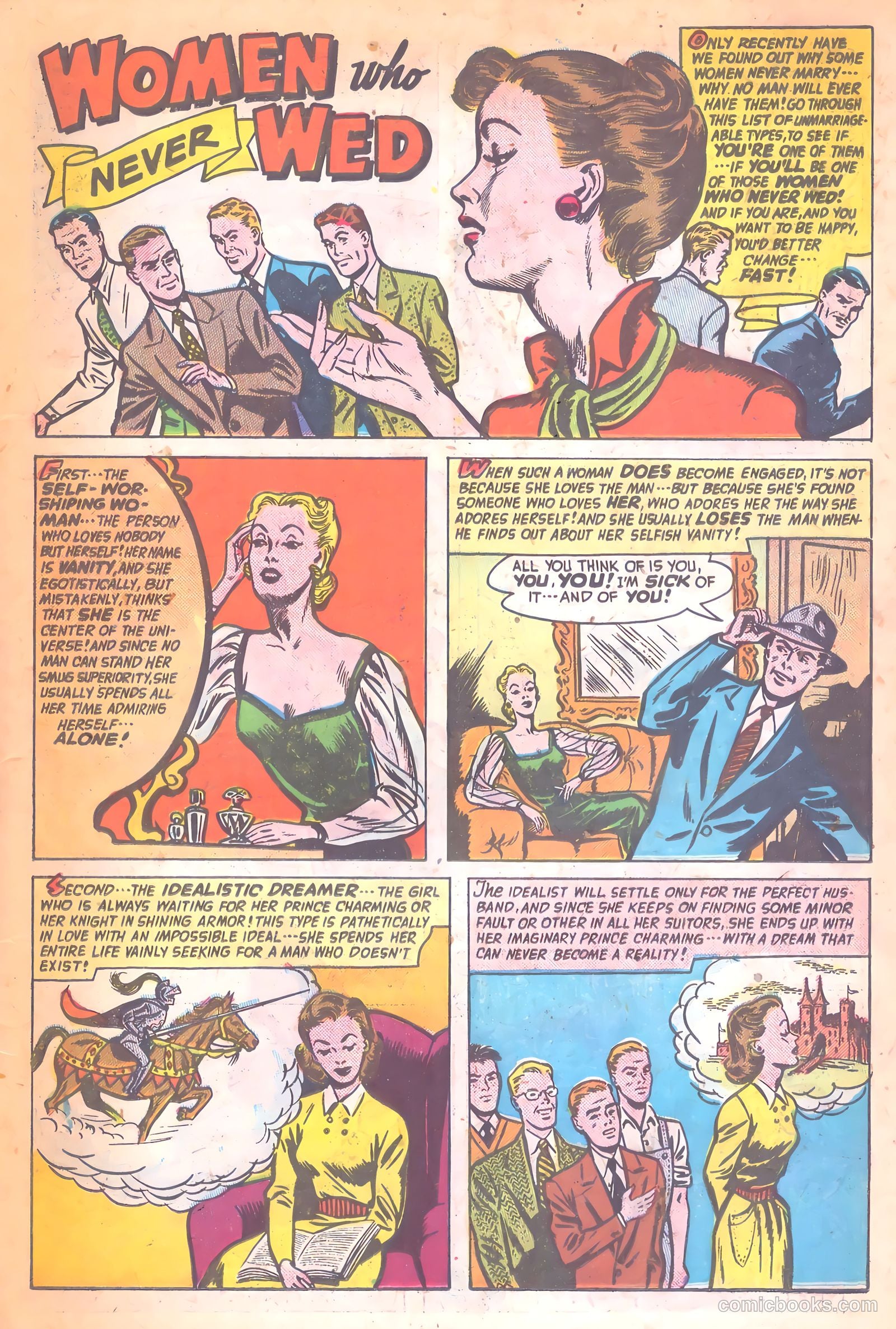Romantic Adventures #11 (1950) — page 33 of 52