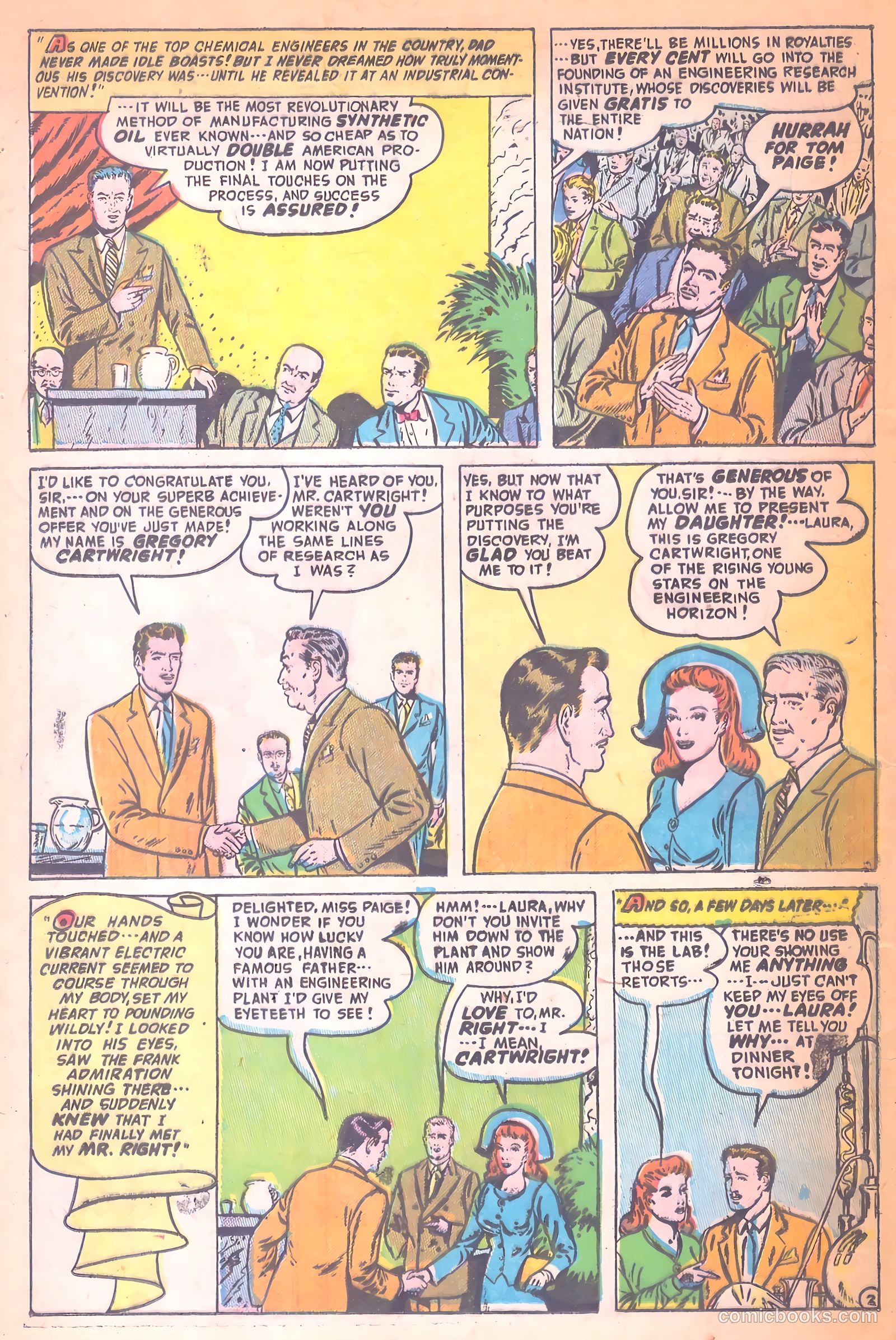 Romantic Adventures #11 (1950) — page 36 of 52