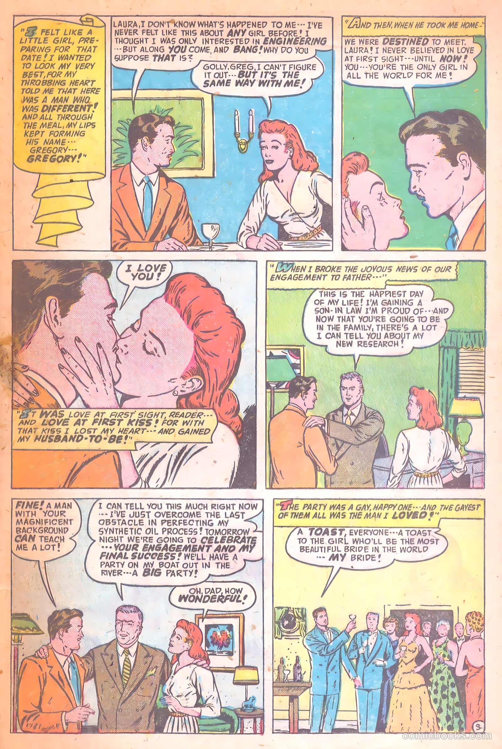 Romantic Adventures #11 (1950) — page 37 of 52