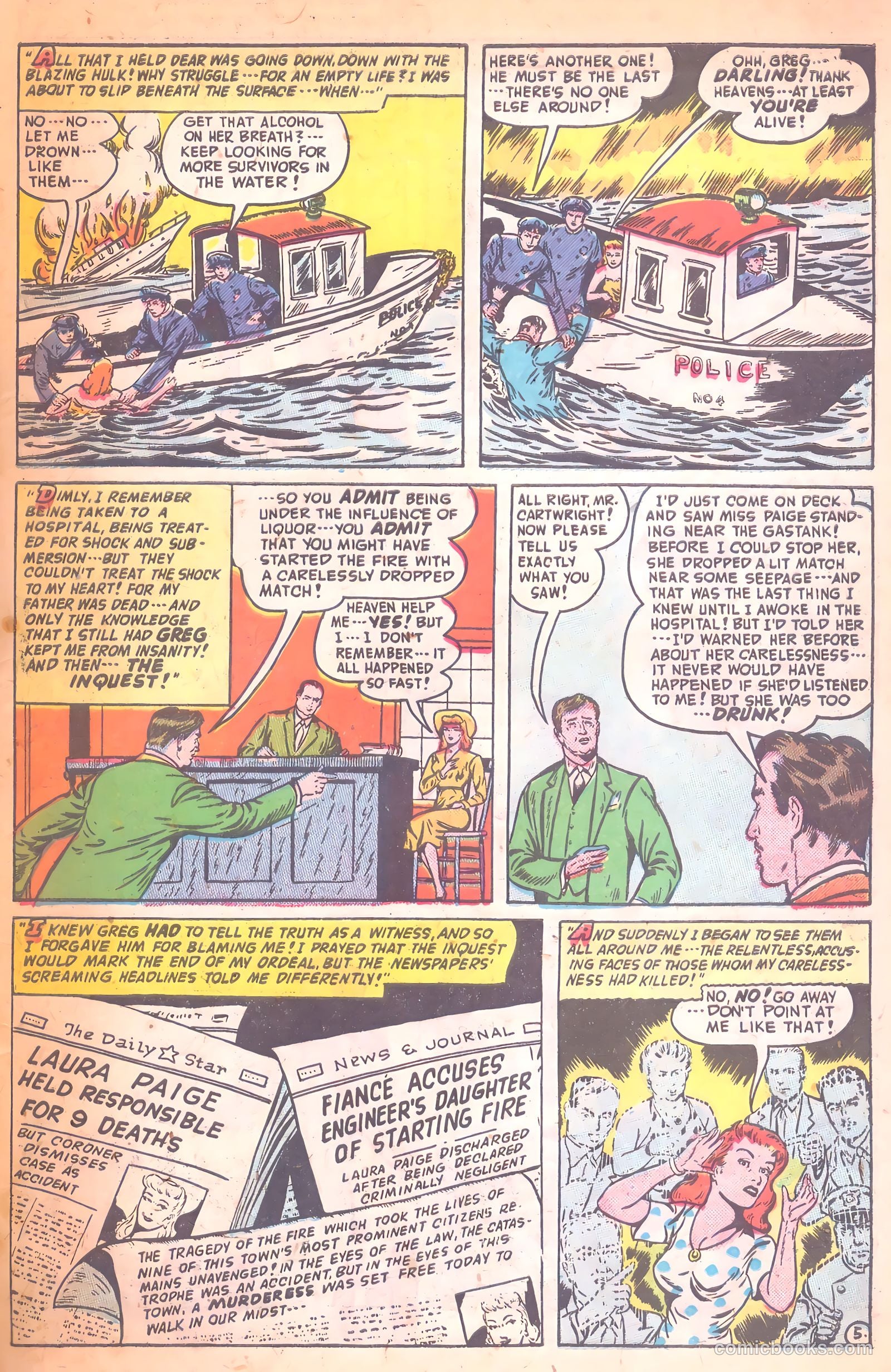 Romantic Adventures #11 (1950) — page 39 of 52