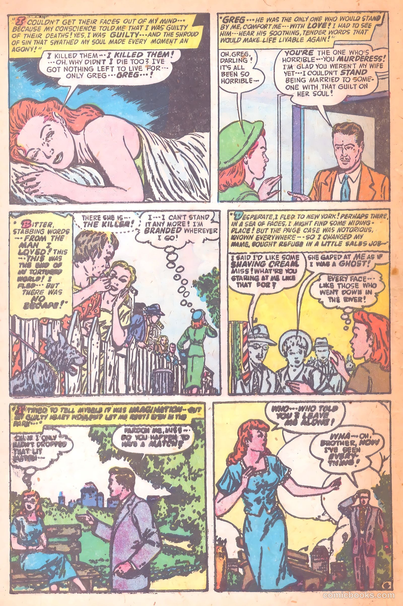 Romantic Adventures #11 (1950) — page 40 of 52