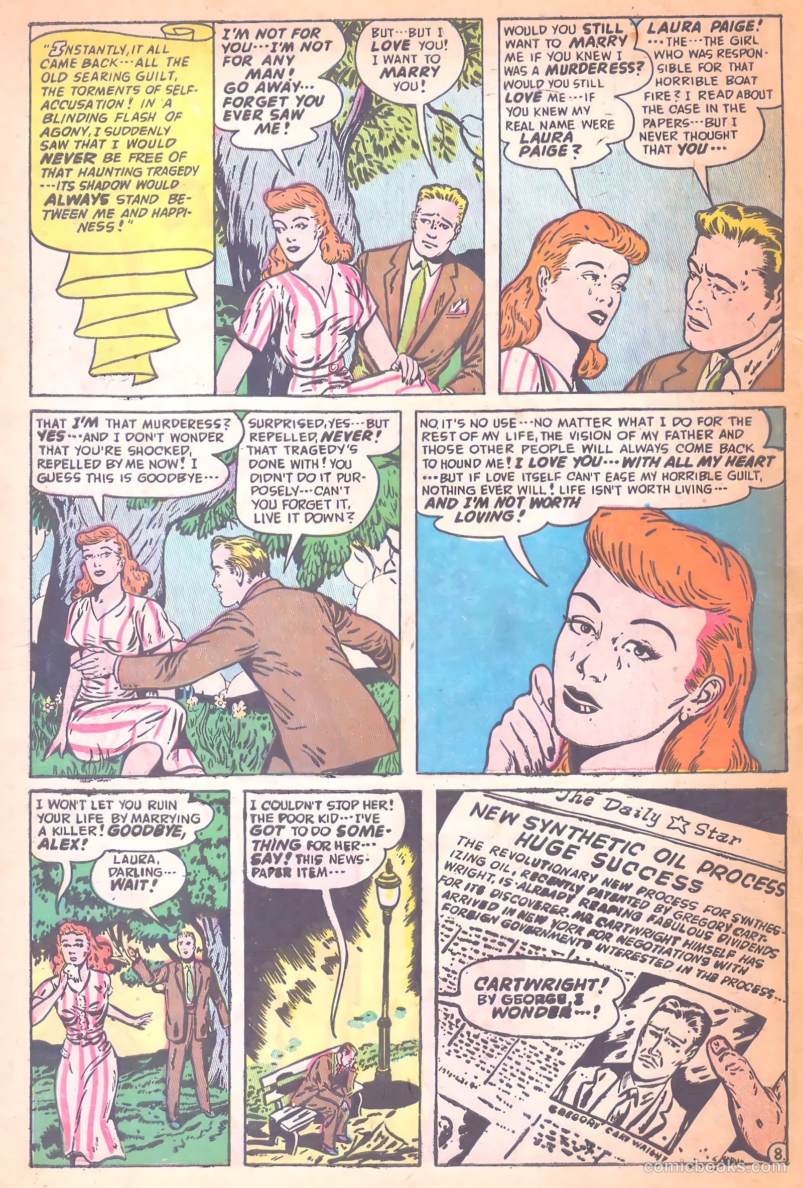 Romantic Adventures #11 (1950) — page 42 of 52