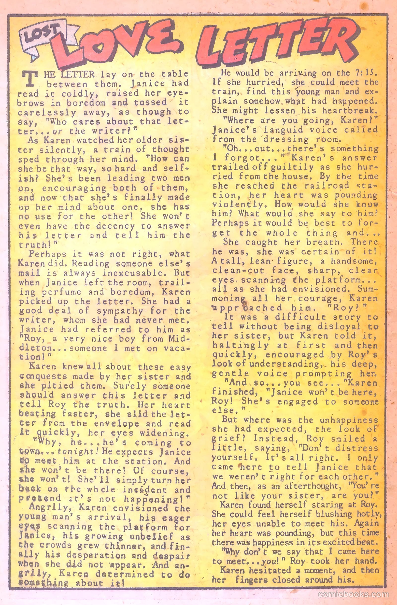 Romantic Adventures #11 (1950) — page 46 of 52