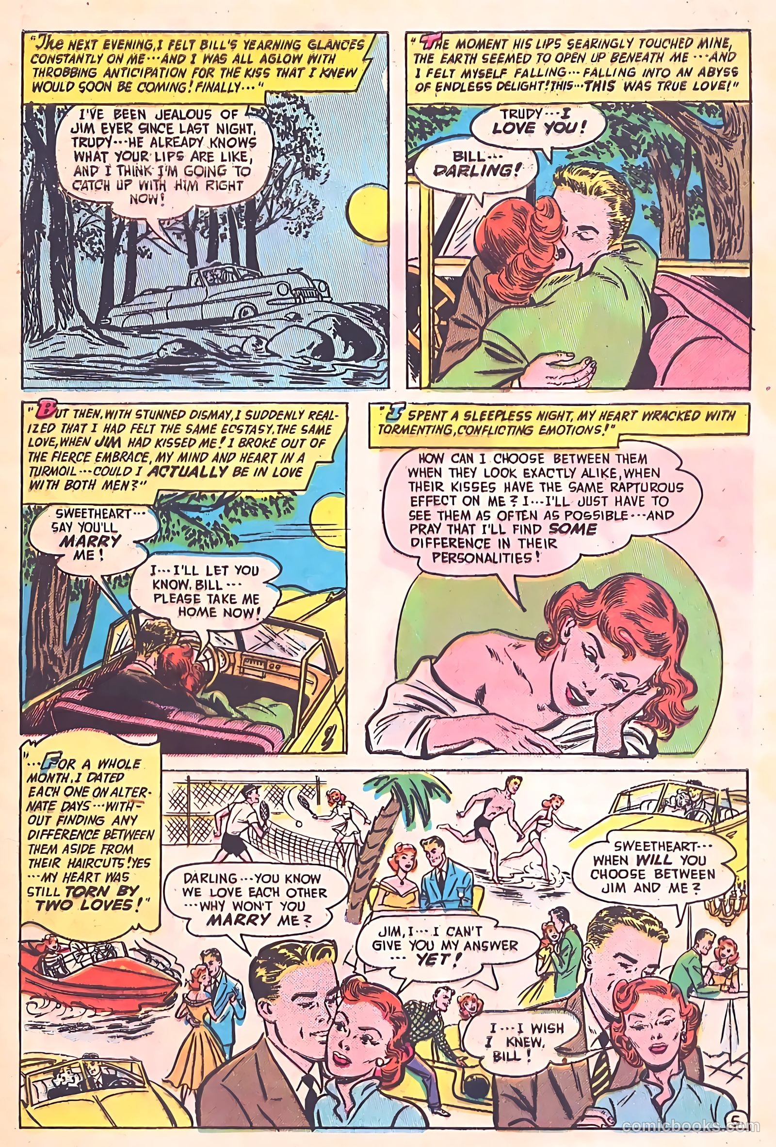 Romantic Adventures #12 (1951) — page 7 of 52