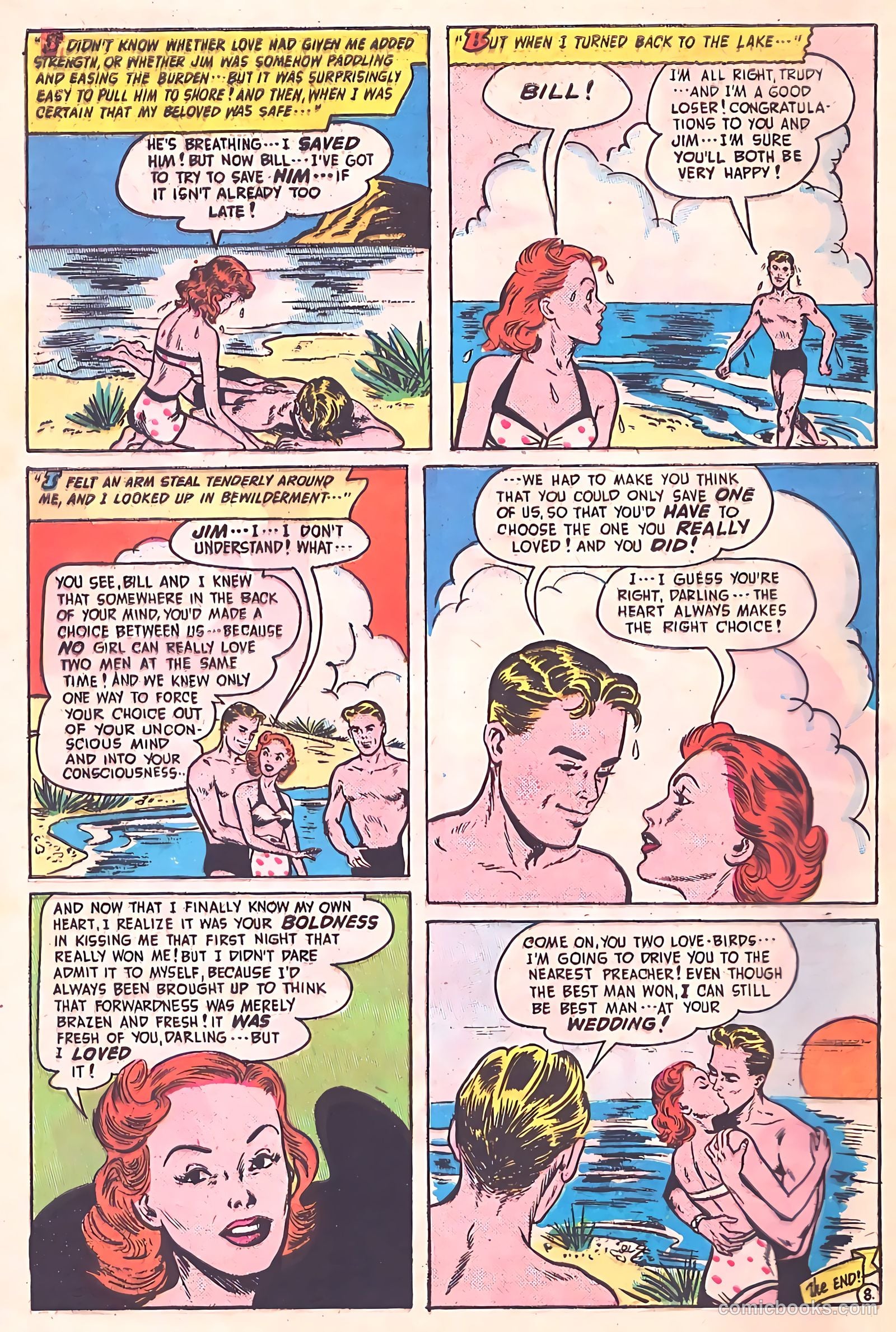 Romantic Adventures #12 (1951) — page 10 of 52