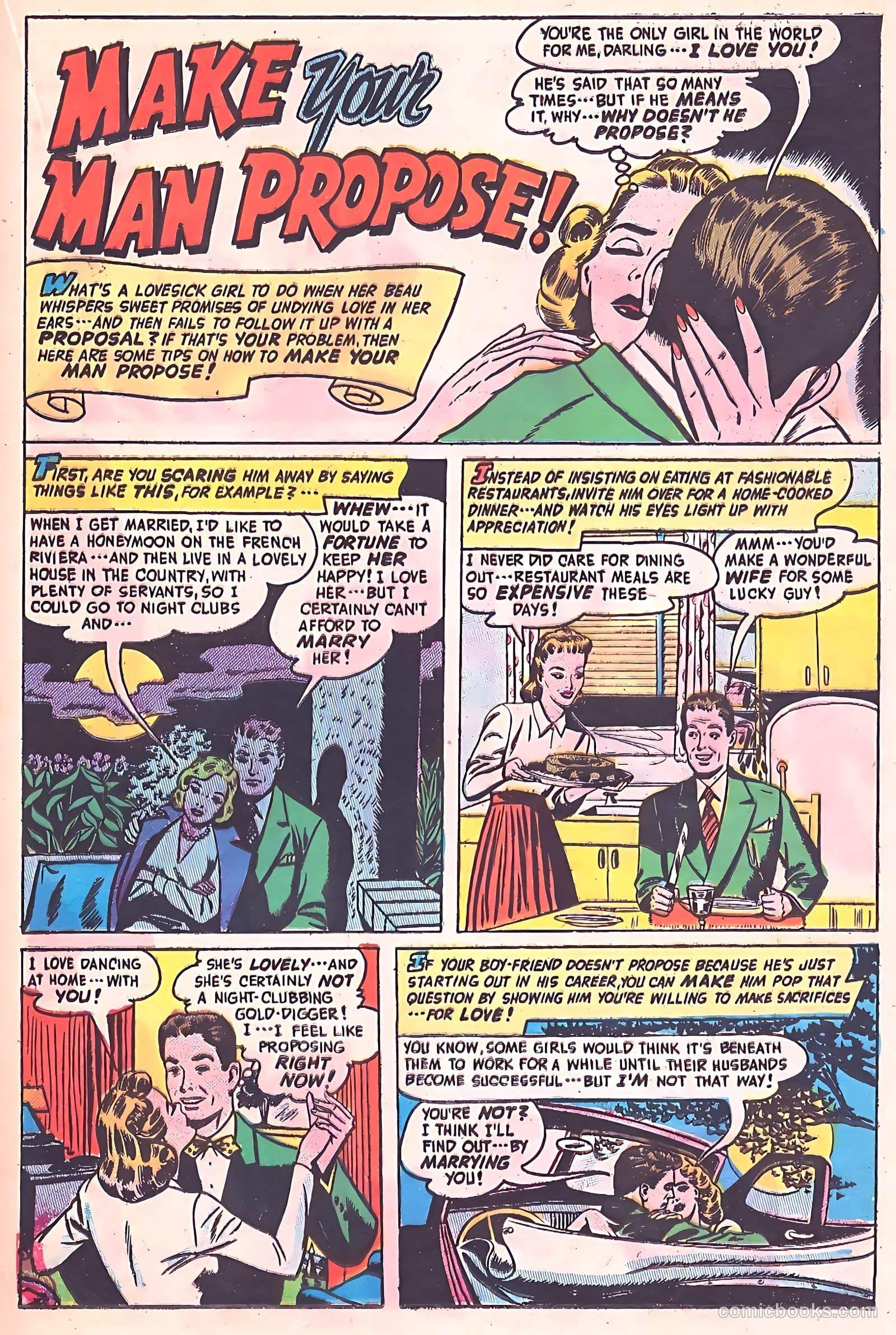 Romantic Adventures #12 (1951) — page 25 of 52