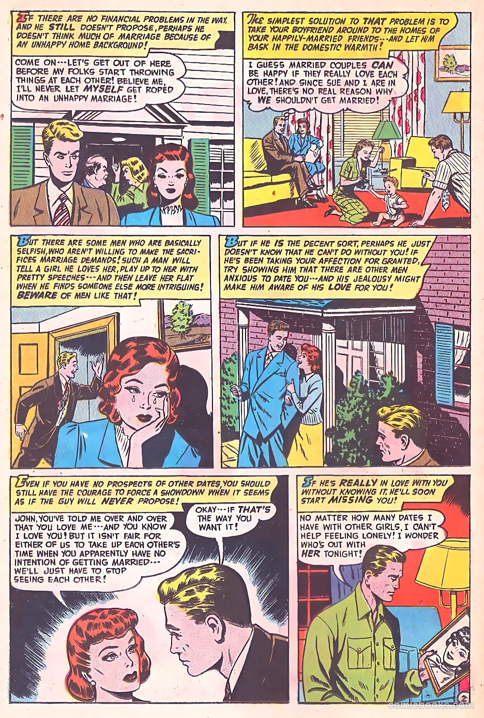 Romantic Adventures #12 (1951) — page 26 of 52