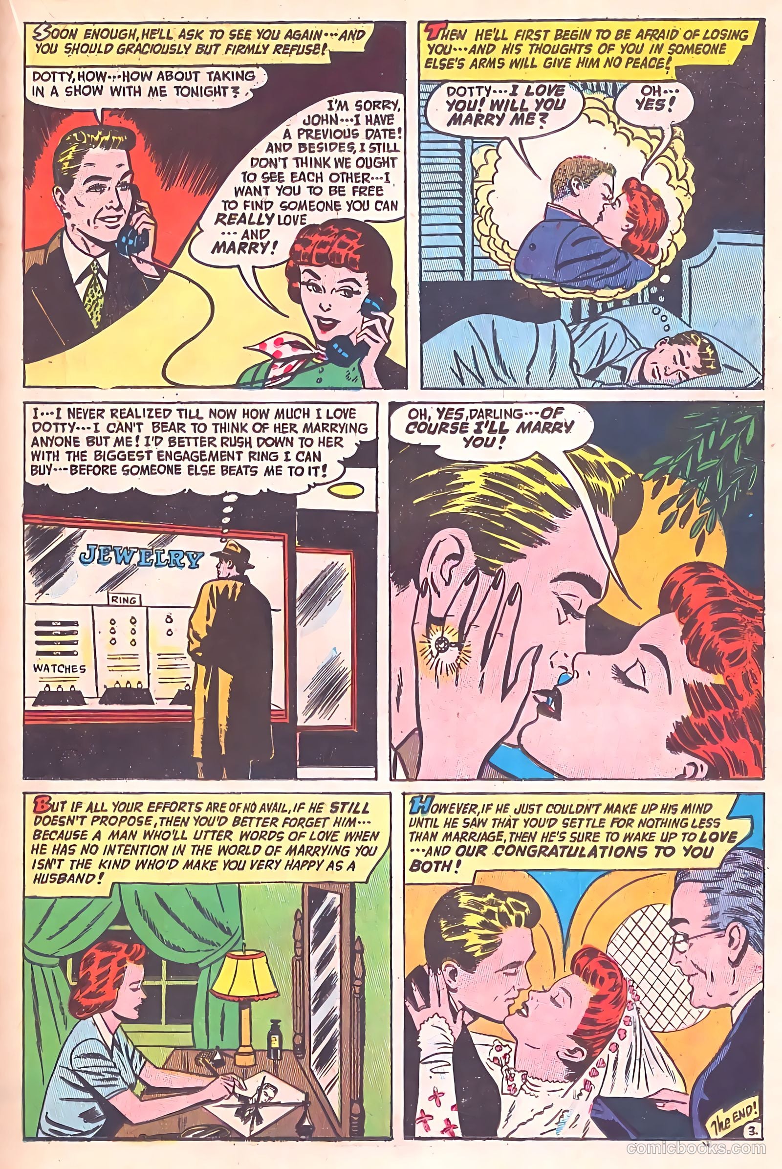 Romantic Adventures #12 (1951) — page 27 of 52