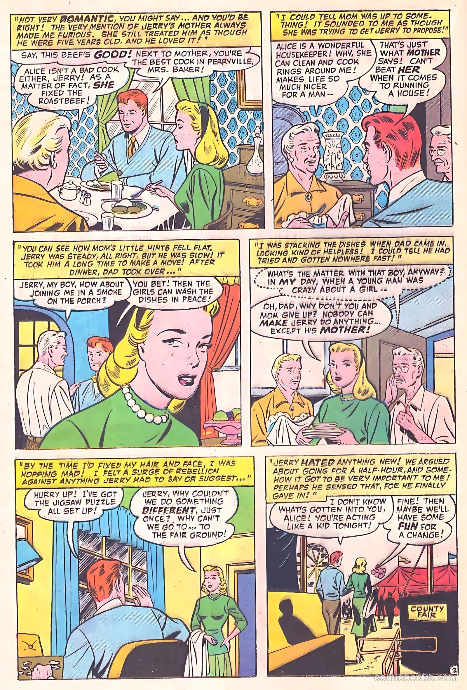 Romantic Adventures #12 (1951) — page 30 of 52