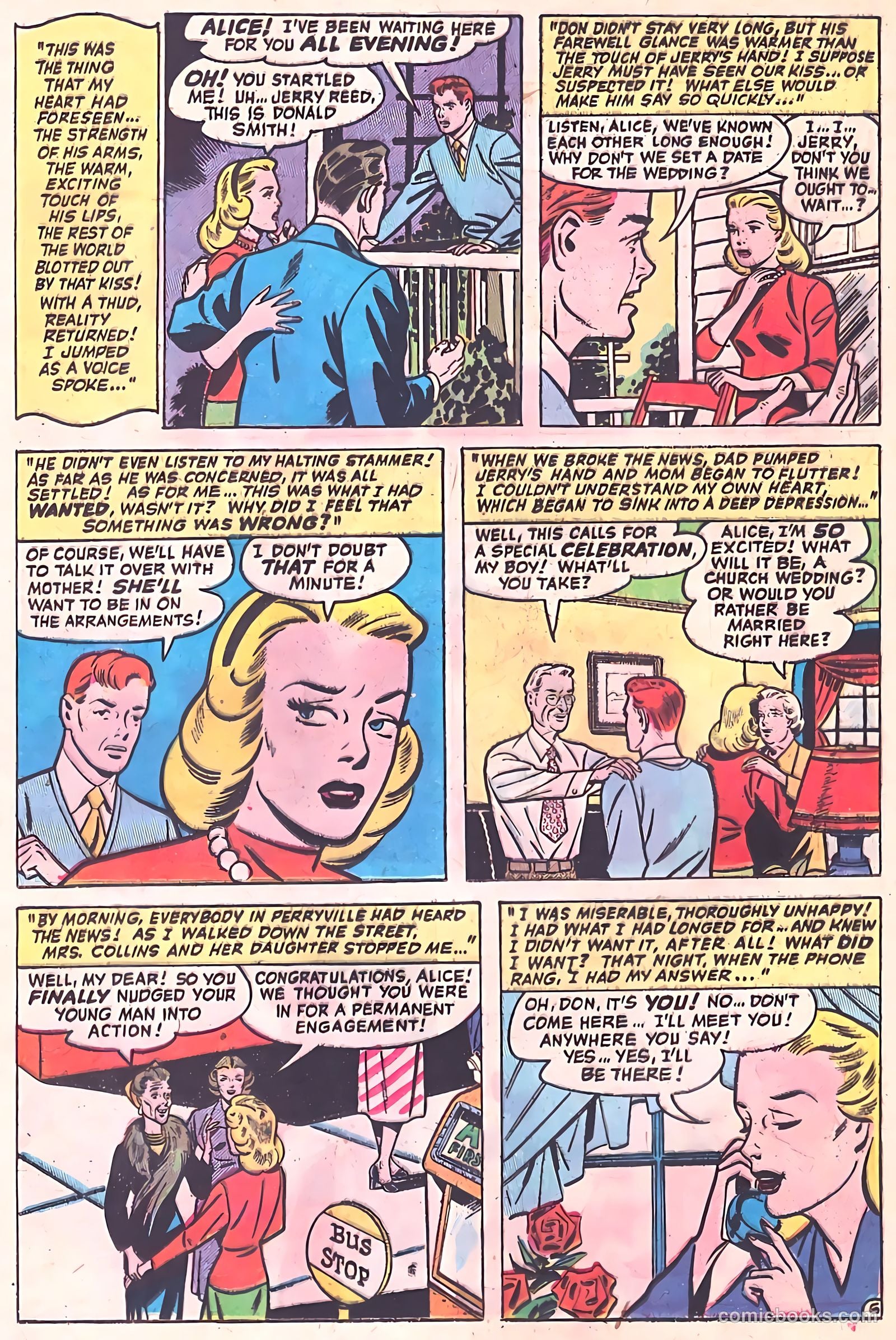 Romantic Adventures #12 (1951) — page 34 of 52