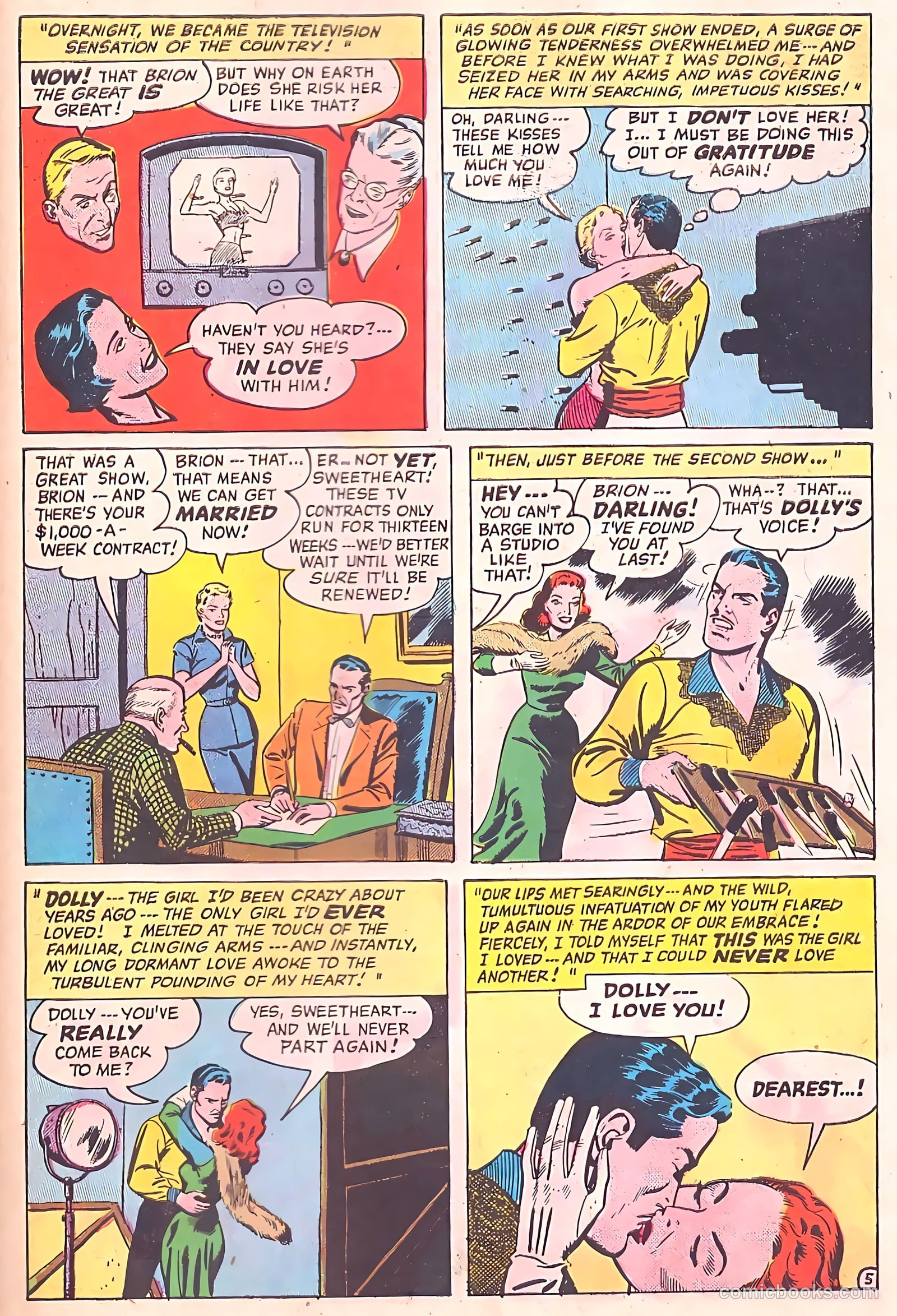 Romantic Adventures #12 (1951) — page 45 of 52