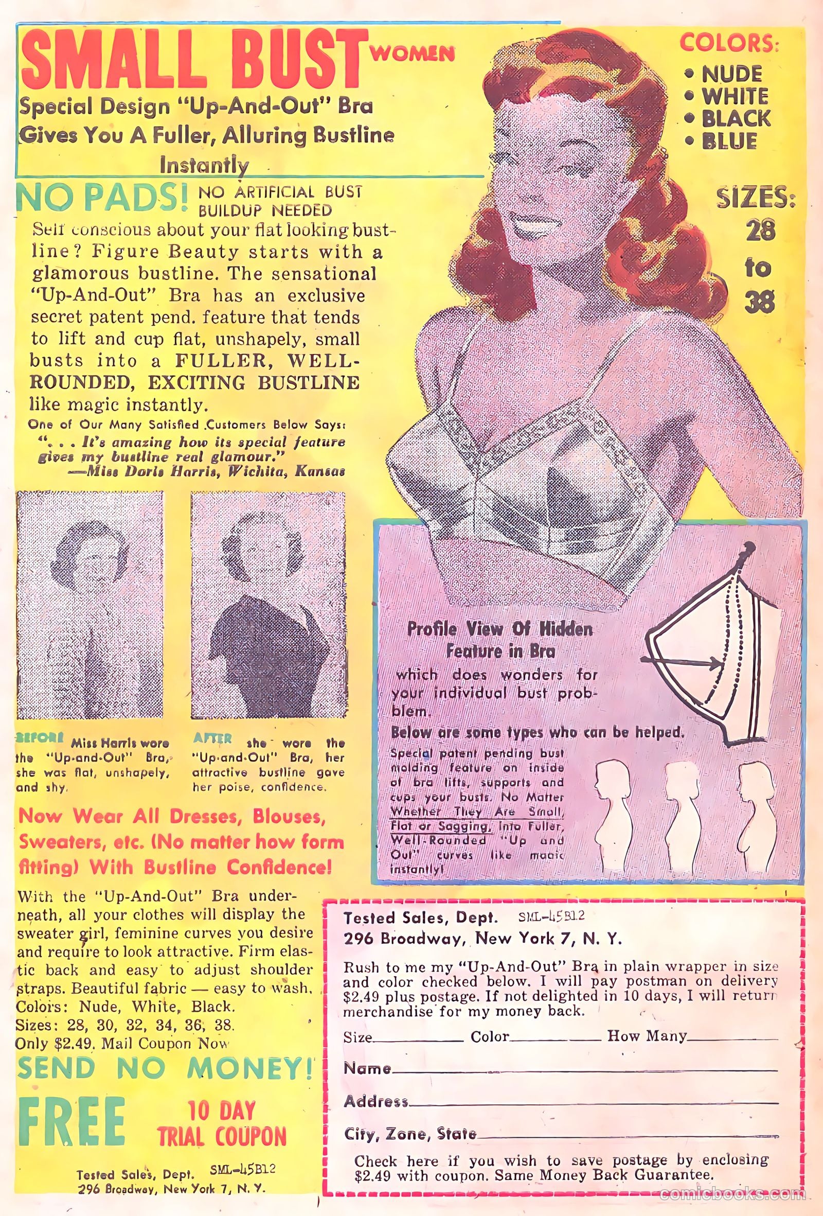 Romantic Adventures #12 (1951) — page 50 of 52
