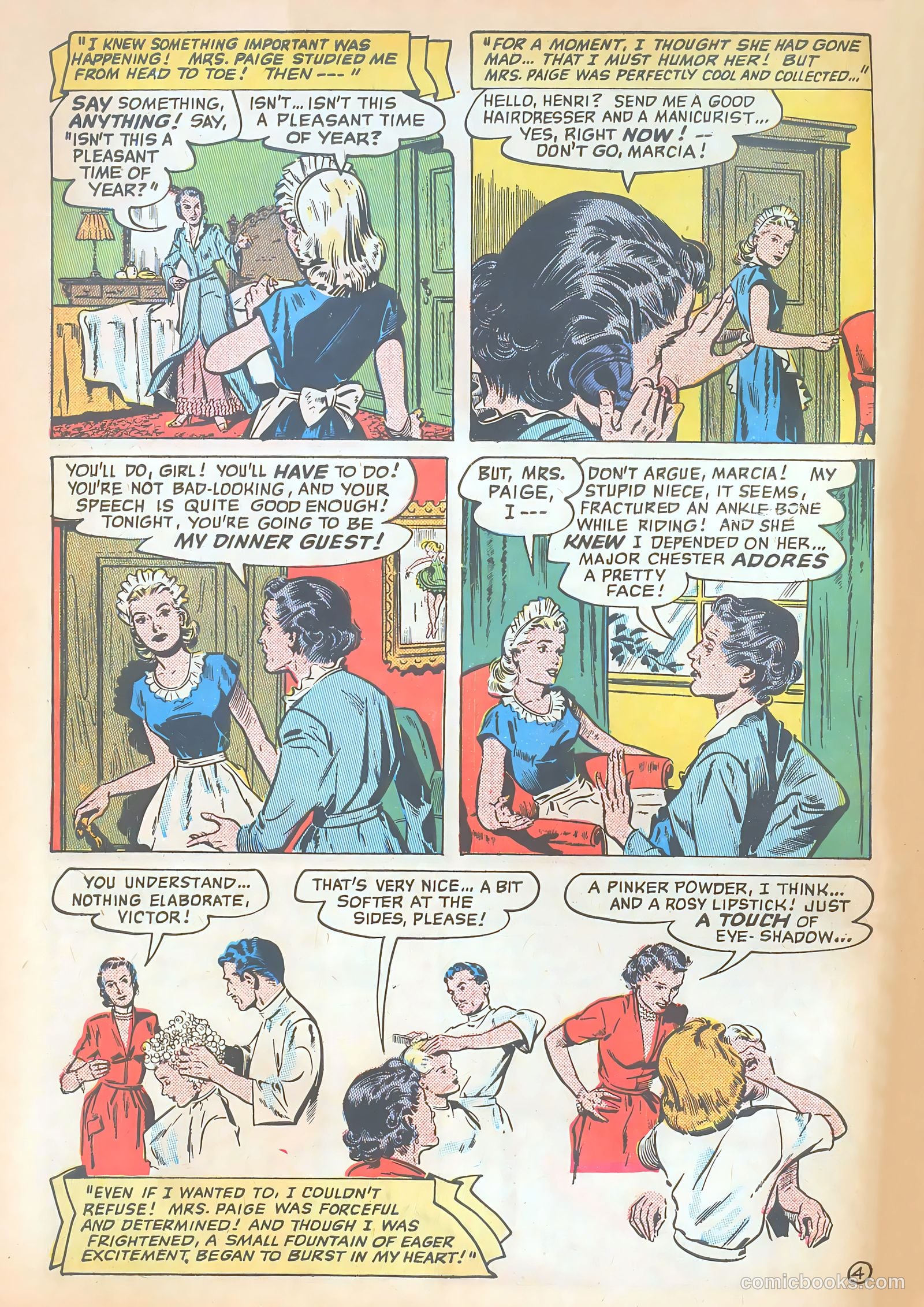 Romantic Adventures #13 (1951) — page 6 of 52