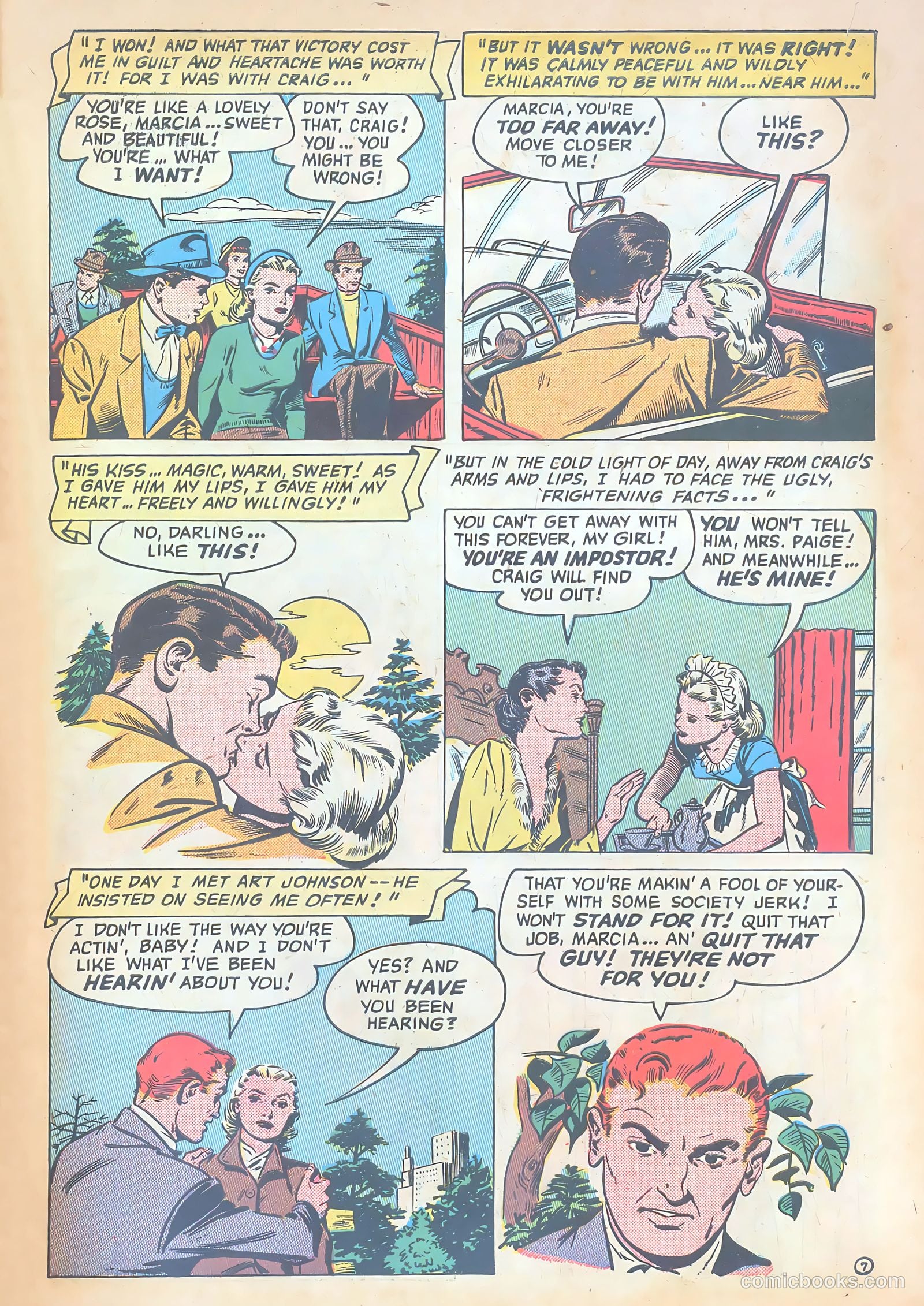Romantic Adventures #13 (1951) — page 9 of 52
