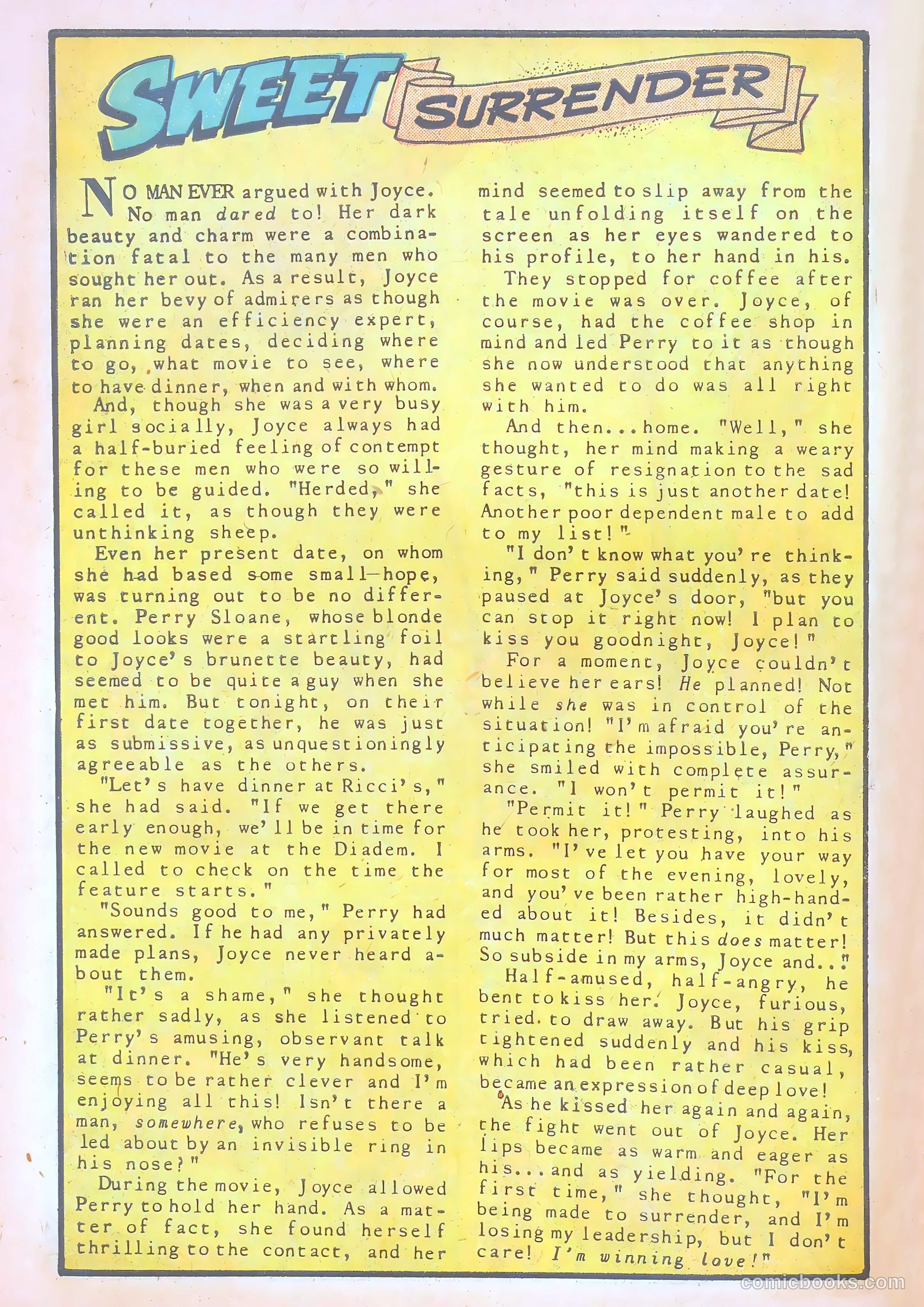 Romantic Adventures #13 (1951) — page 14 of 52