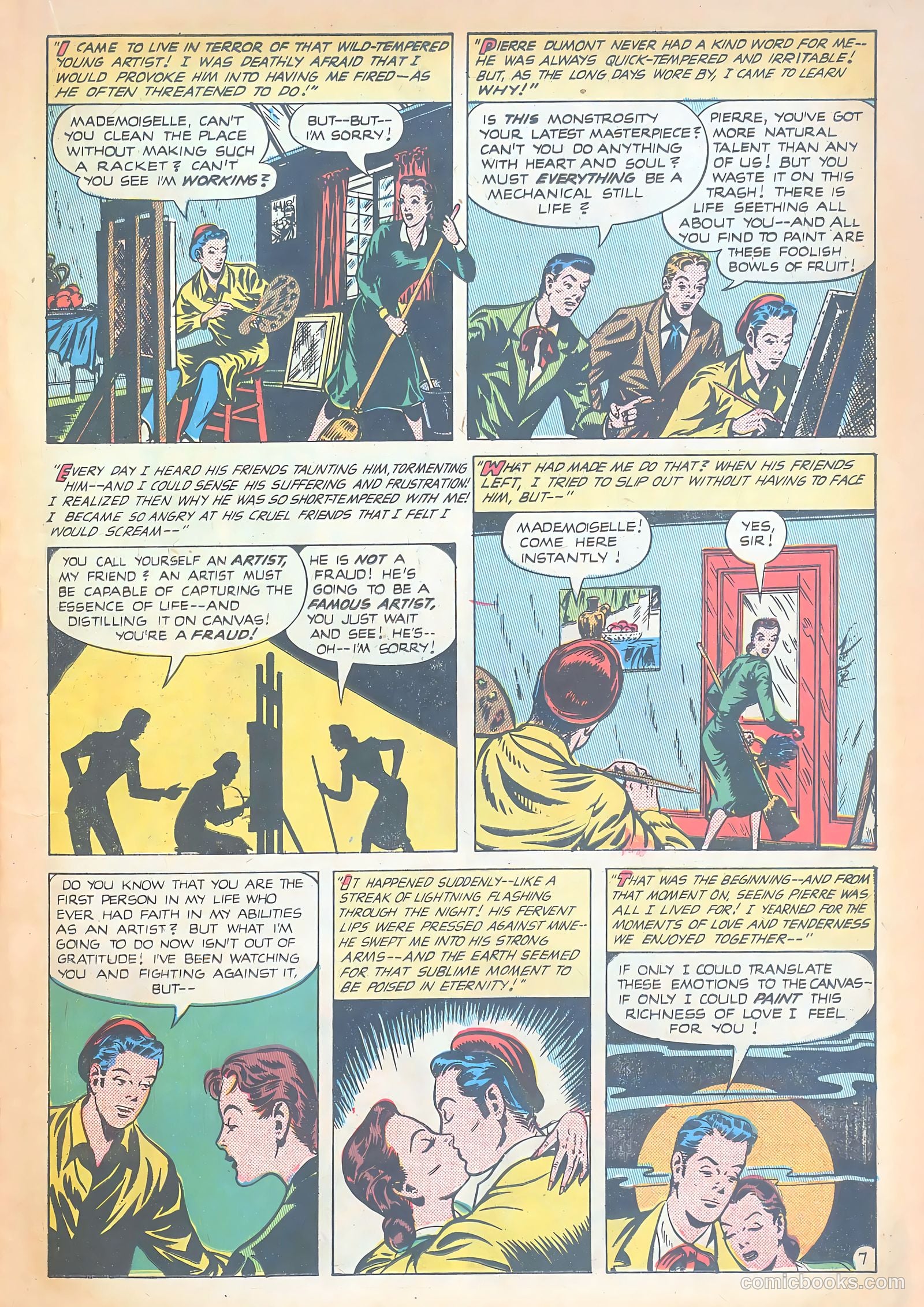 Romantic Adventures #13 (1951) — page 21 of 52