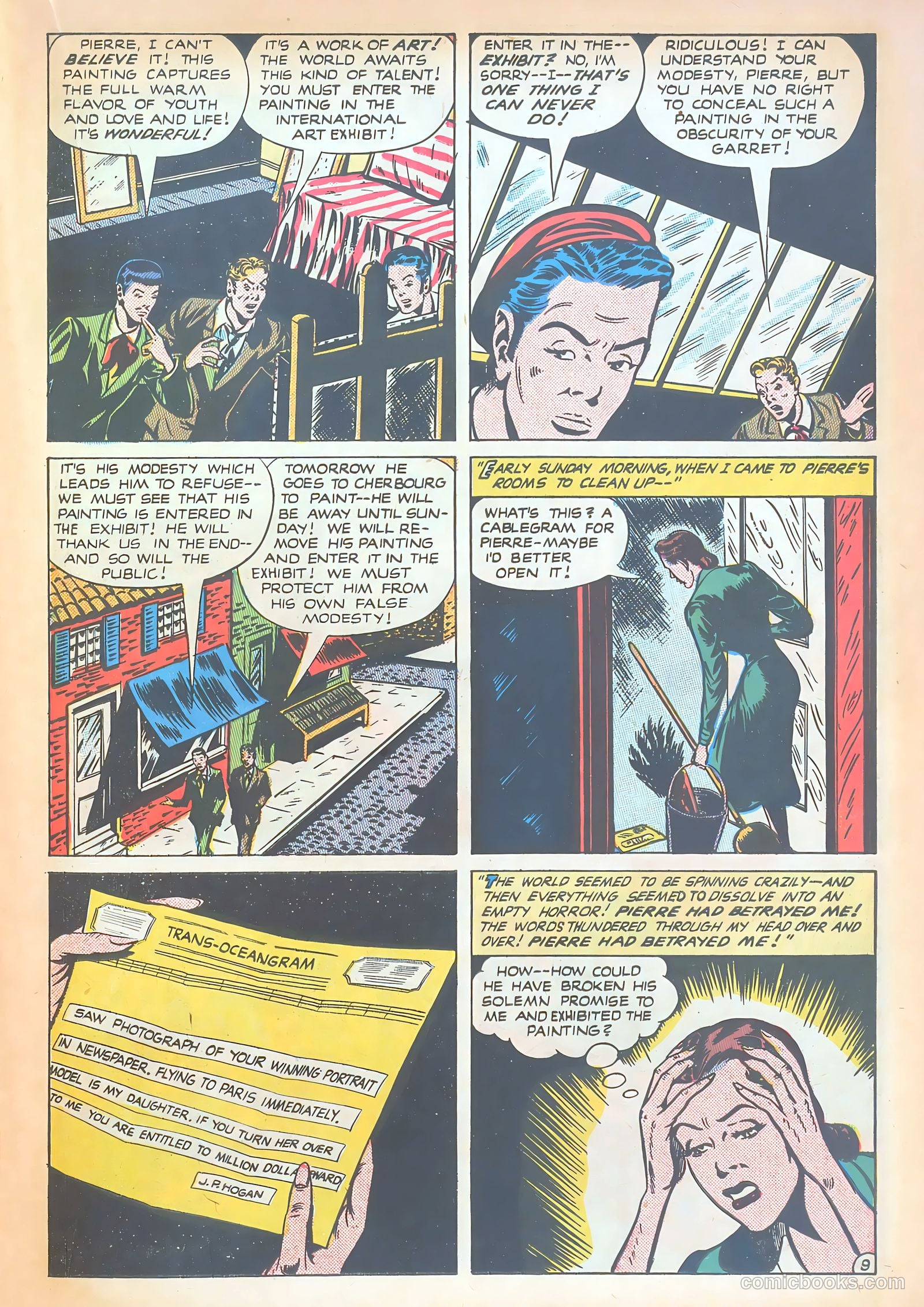 Romantic Adventures #13 (1951) — page 23 of 52