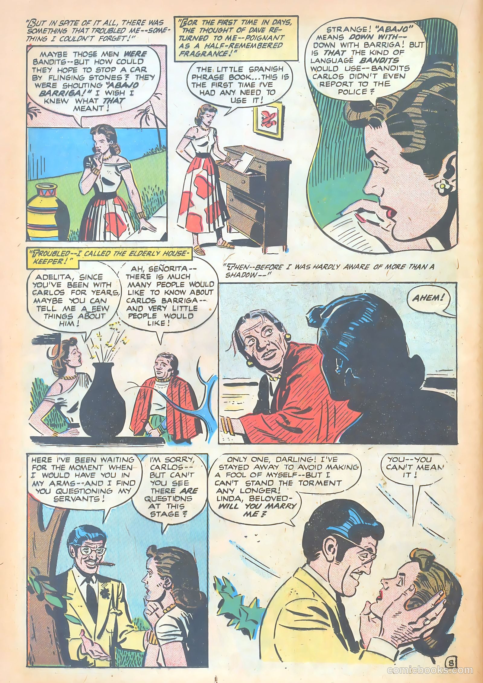 Romantic Adventures #13 (1951) — page 34 of 52