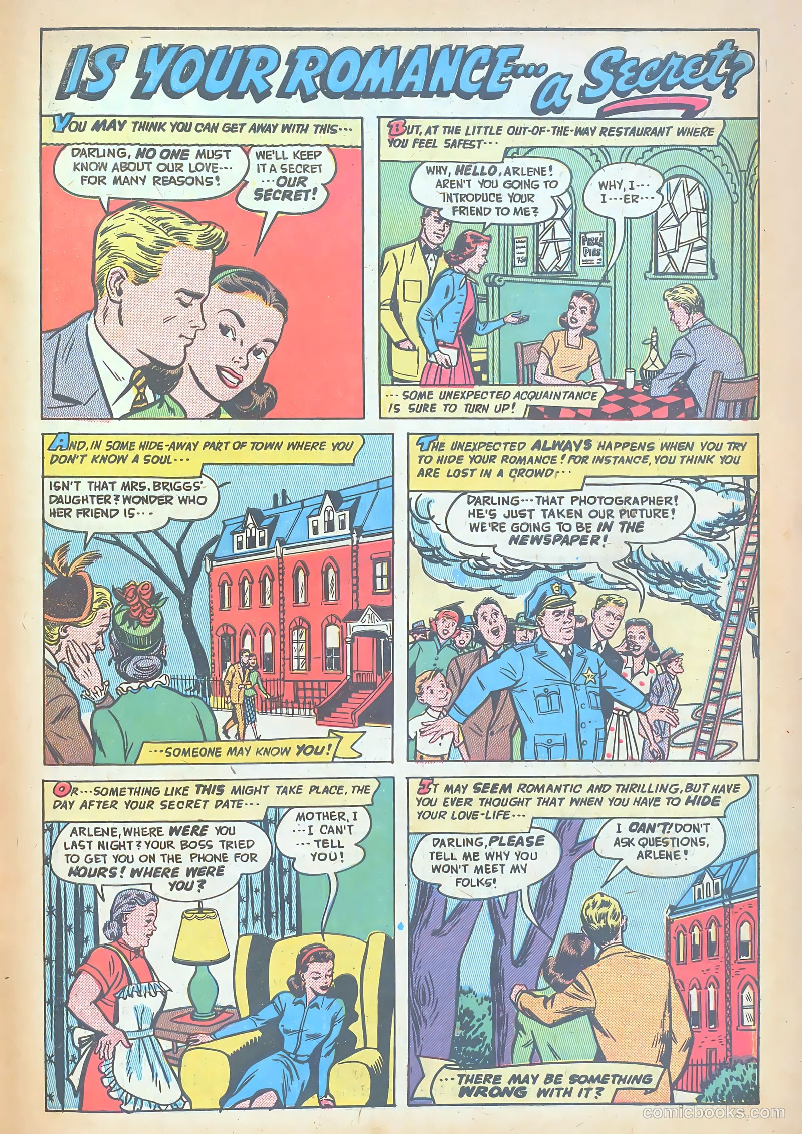 Romantic Adventures #13 (1951) — page 39 of 52