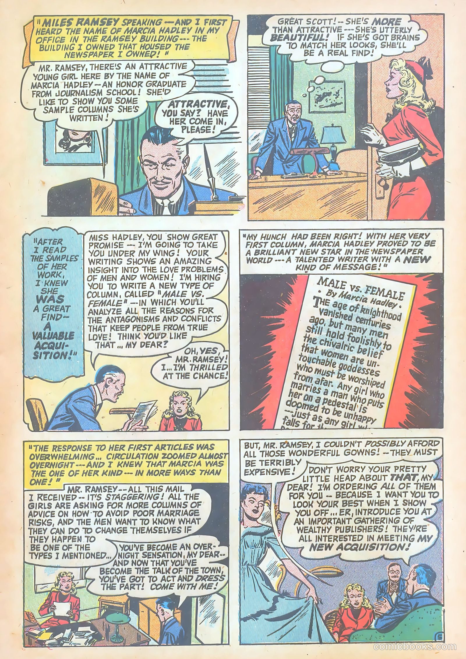 Romantic Adventures #14 (1951) — page 7 of 52