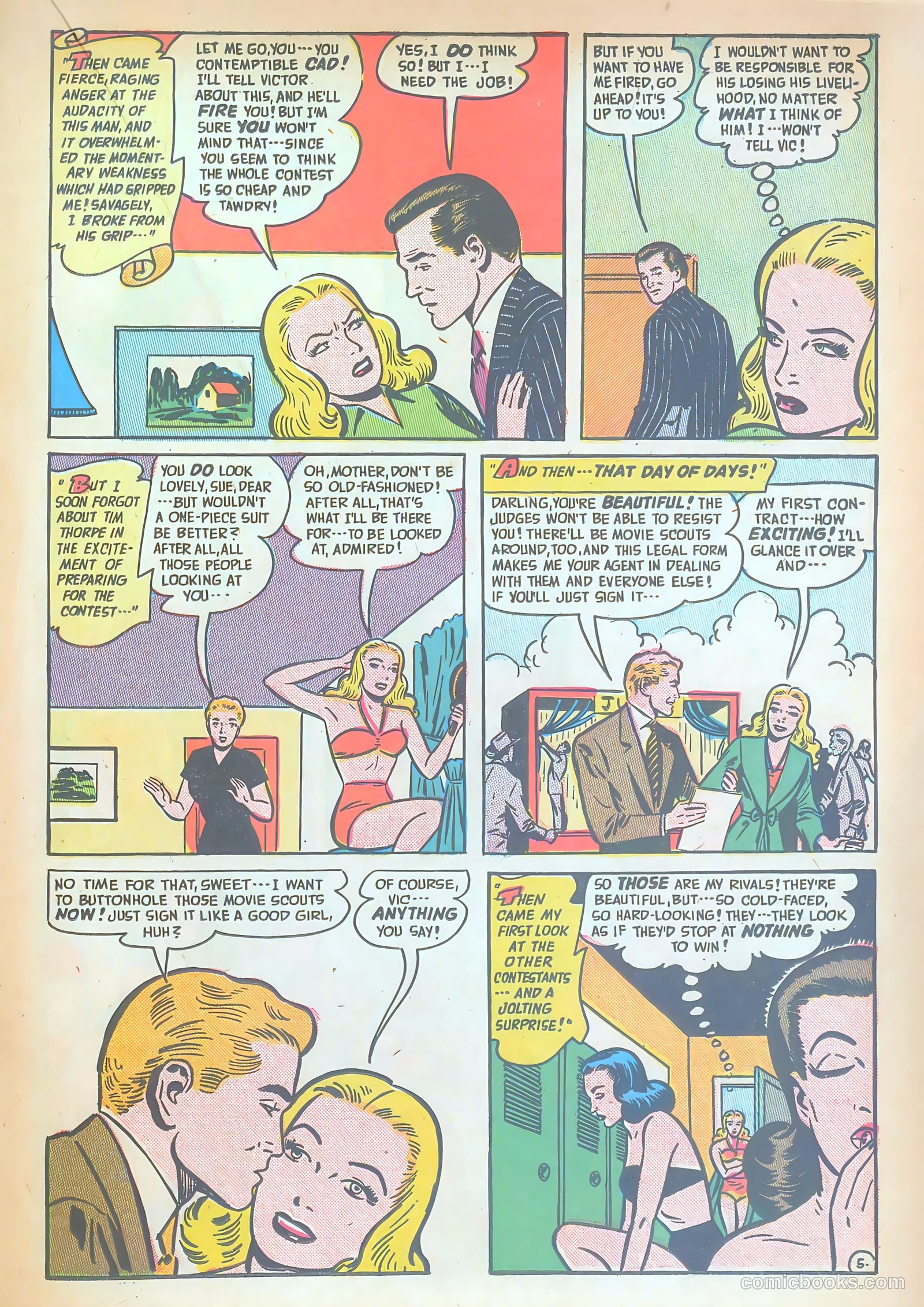Romantic Adventures #14 (1951) — page 27 of 52