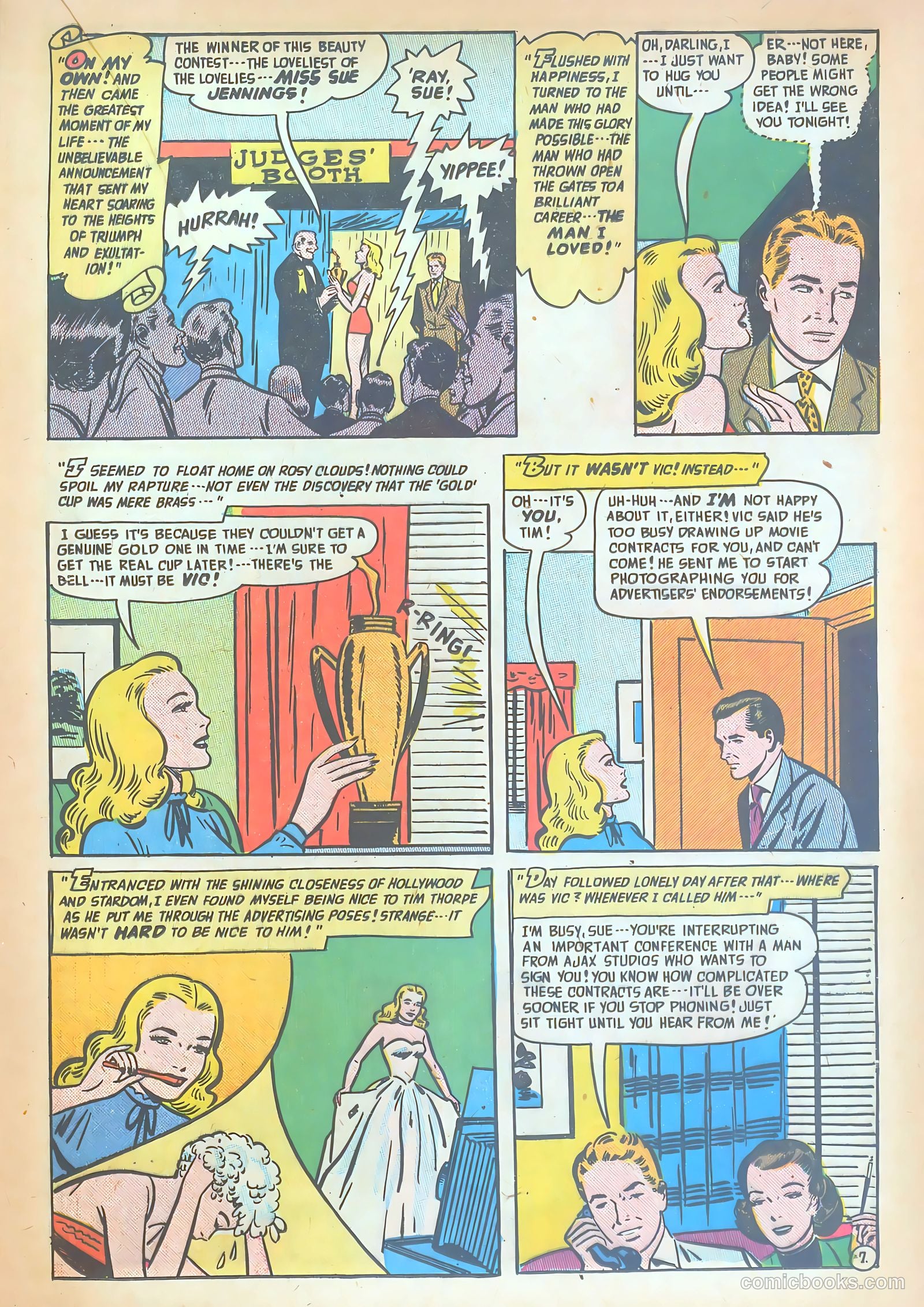 Romantic Adventures #14 (1951) — page 29 of 52