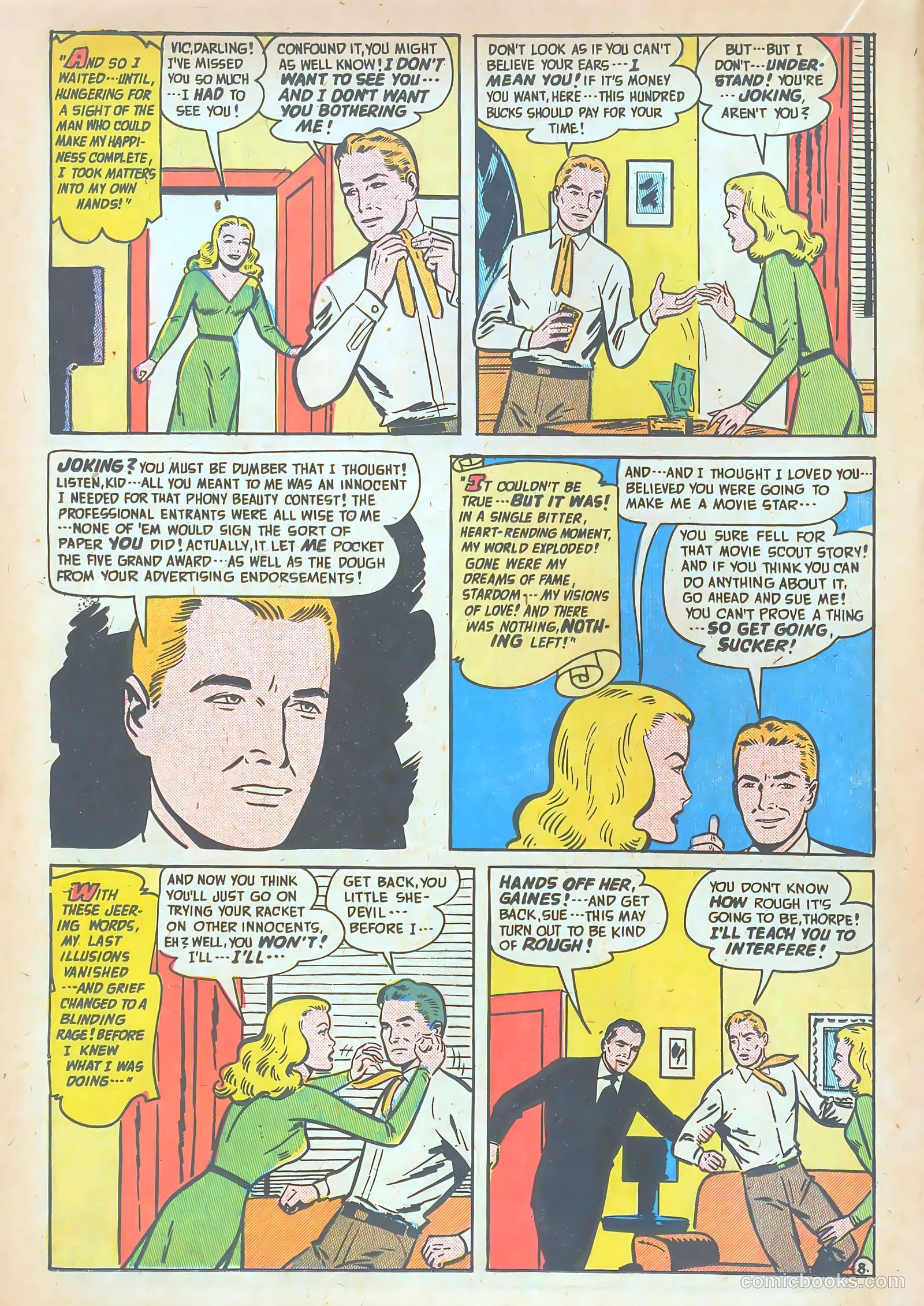 Romantic Adventures #14 (1951) — page 30 of 52