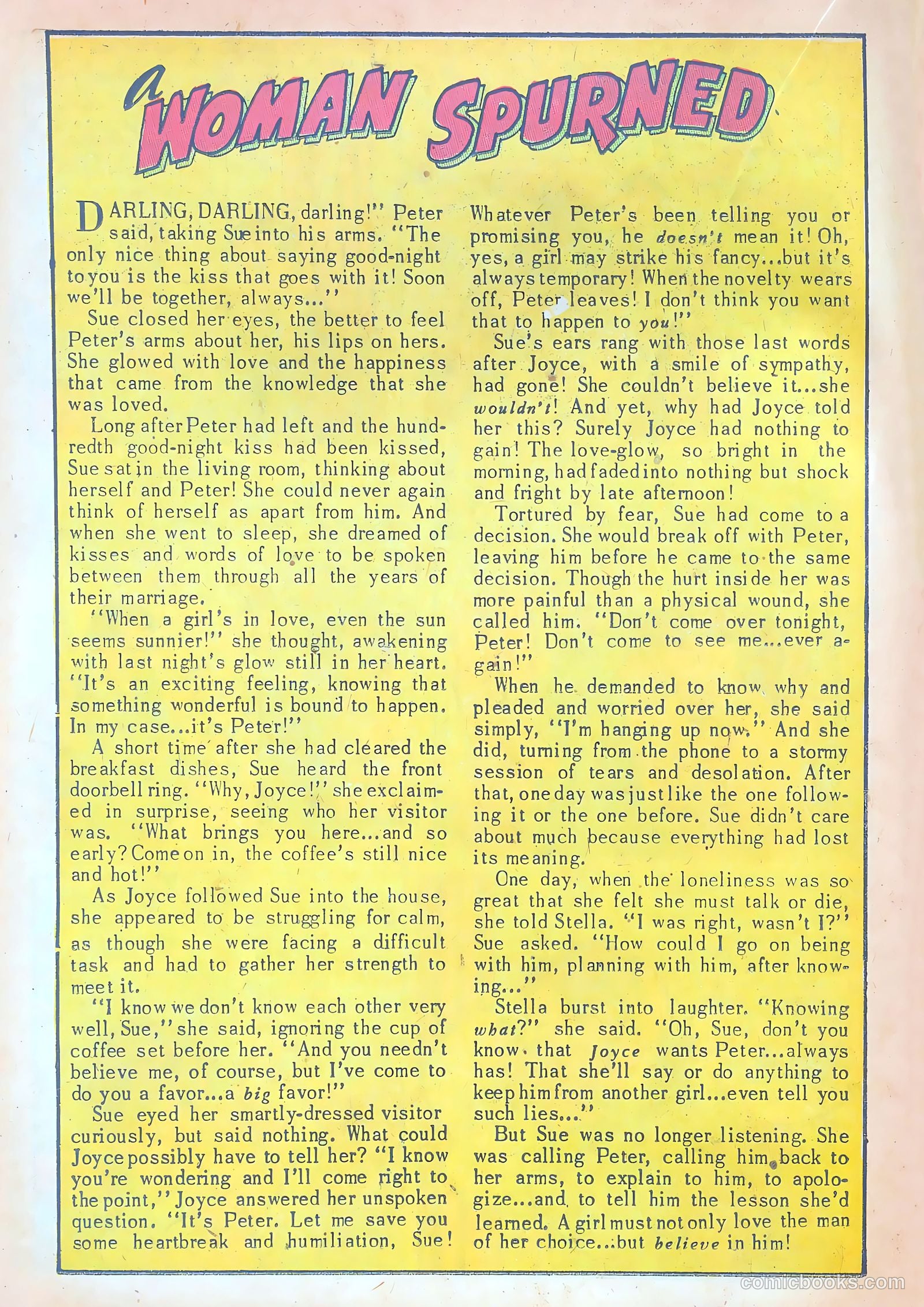 Romantic Adventures #14 (1951) — page 32 of 52