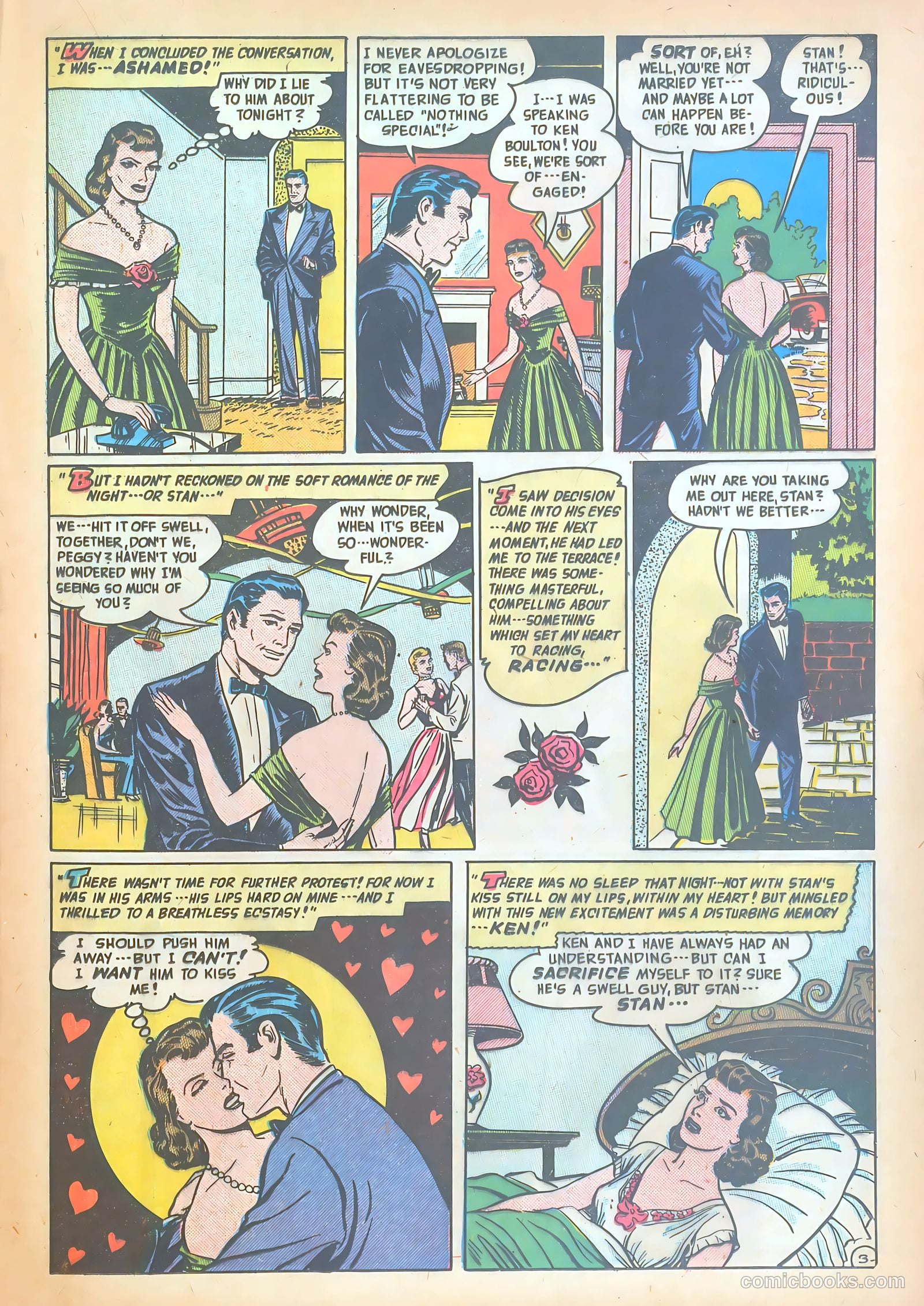 Romantic Adventures #14 (1951) — page 35 of 52