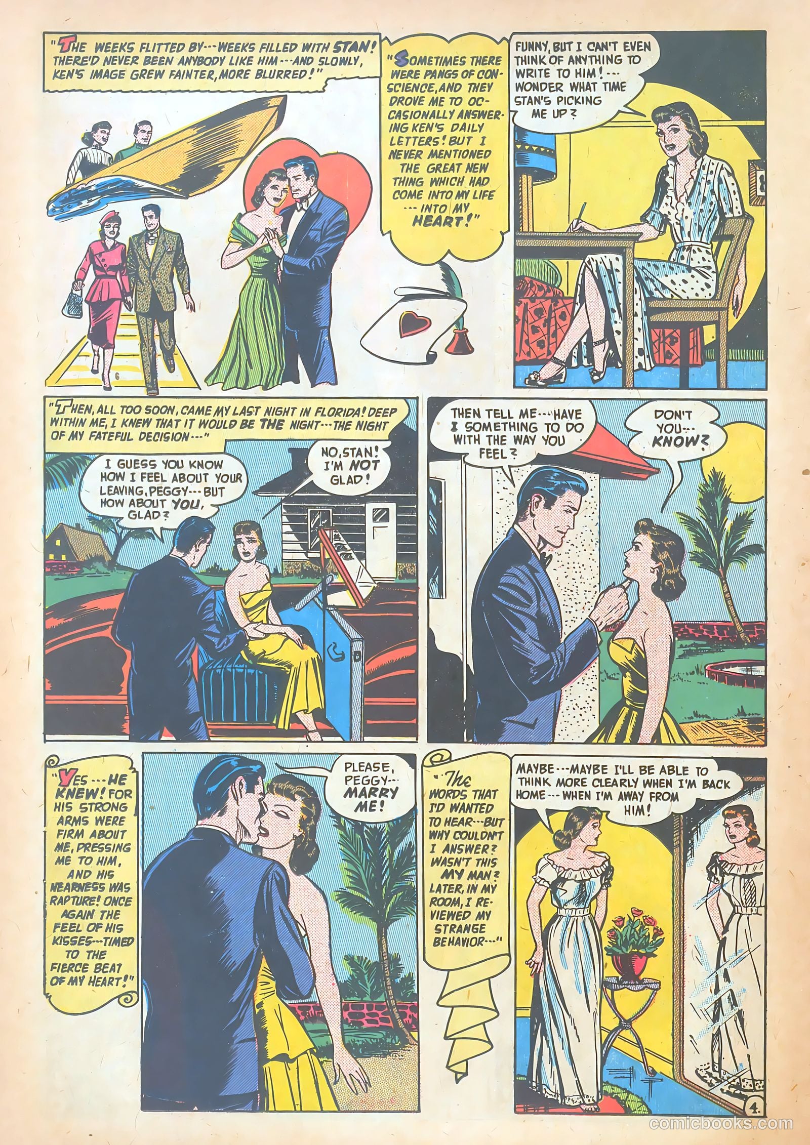 Romantic Adventures #14 (1951) — page 36 of 52