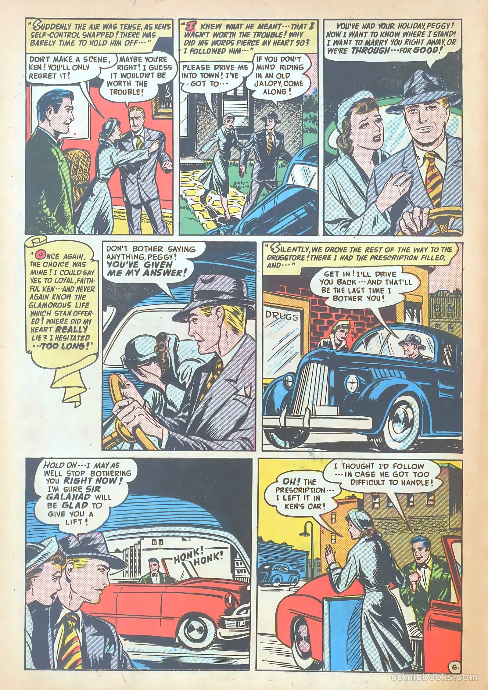 Romantic Adventures #14 (1951) — page 38 of 52