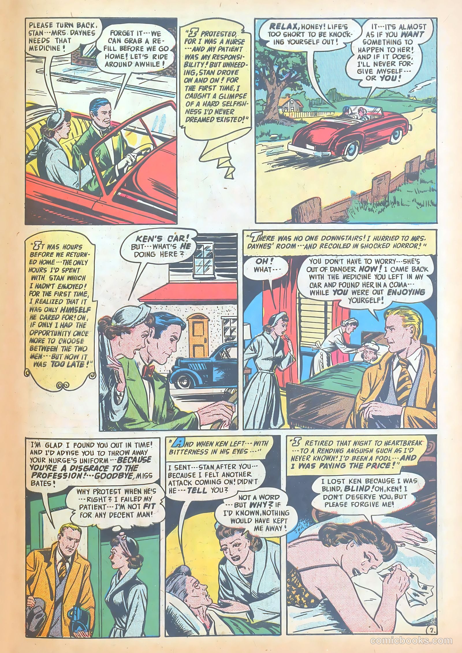 Romantic Adventures #14 (1951) — page 39 of 52