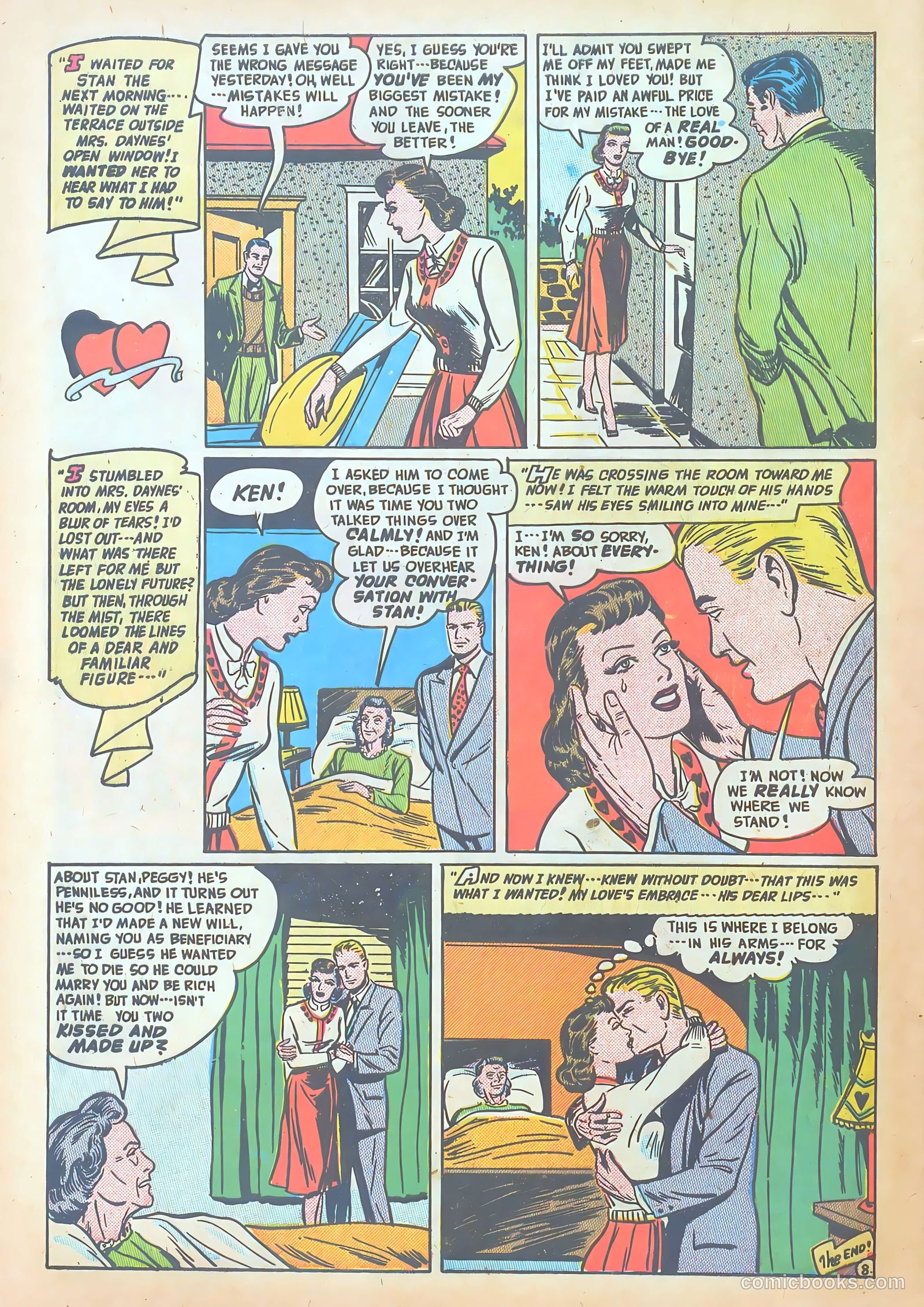 Romantic Adventures #14 (1951) — page 40 of 52