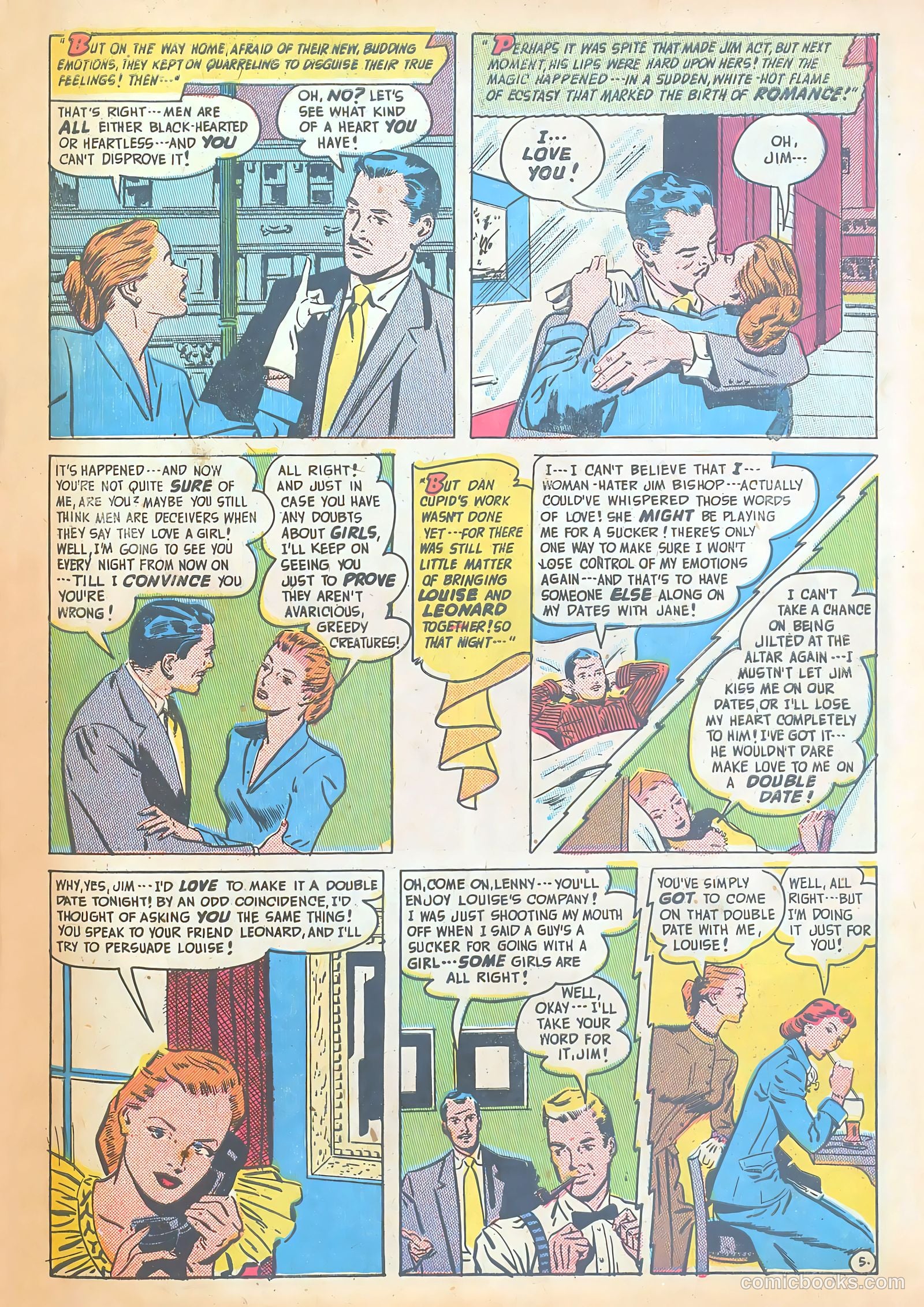 Romantic Adventures #14 (1951) — page 45 of 52