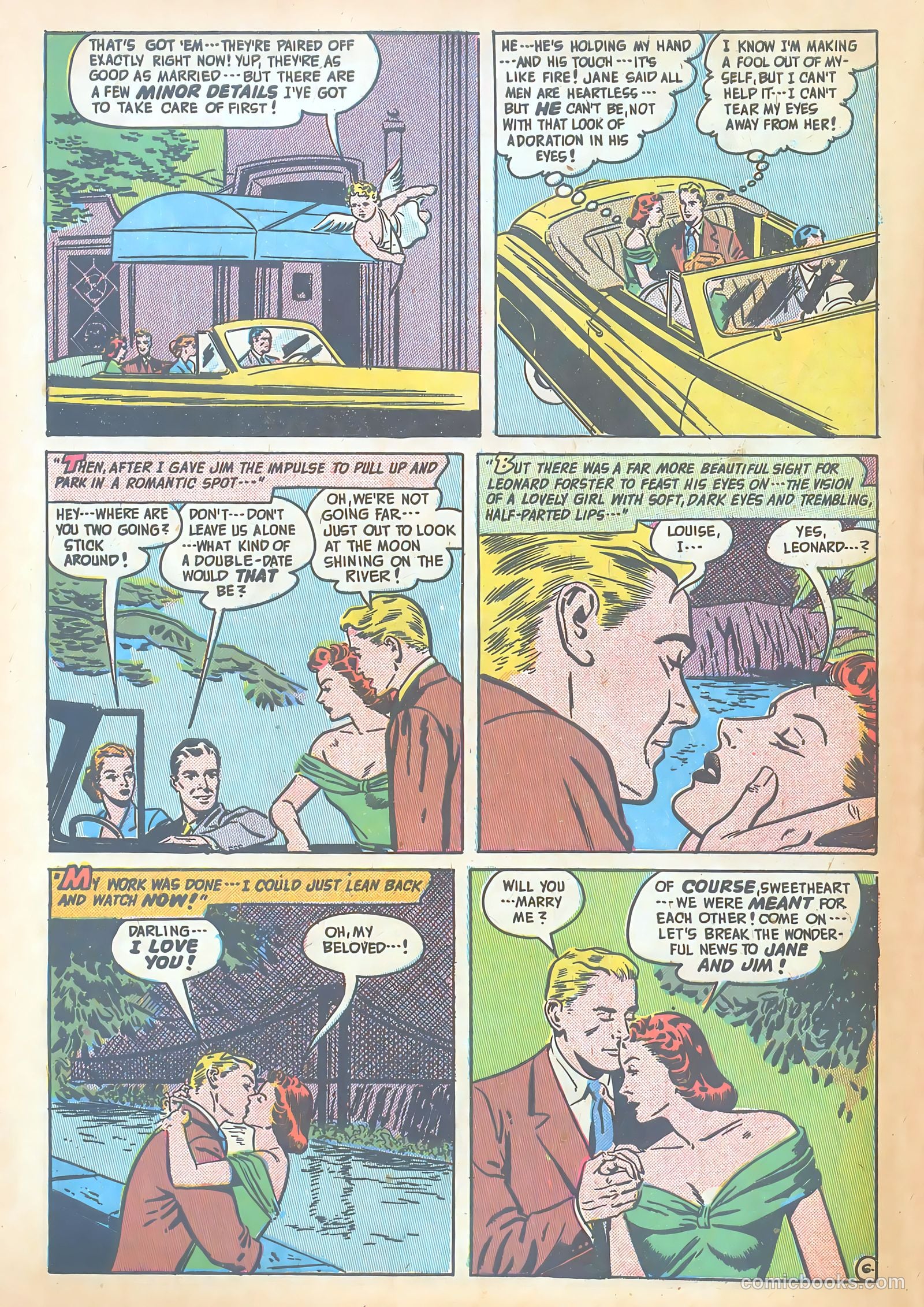 Romantic Adventures #14 (1951) — page 46 of 52