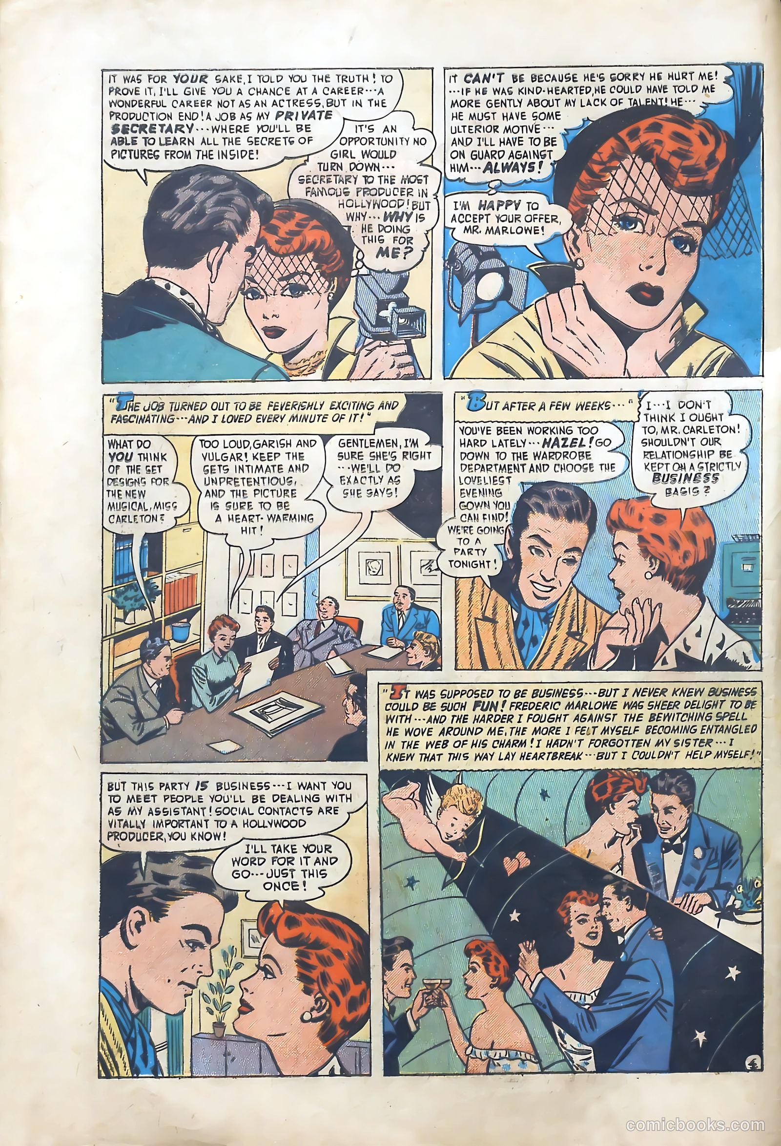 Romantic Adventures #15 (1951) — page 6 of 52